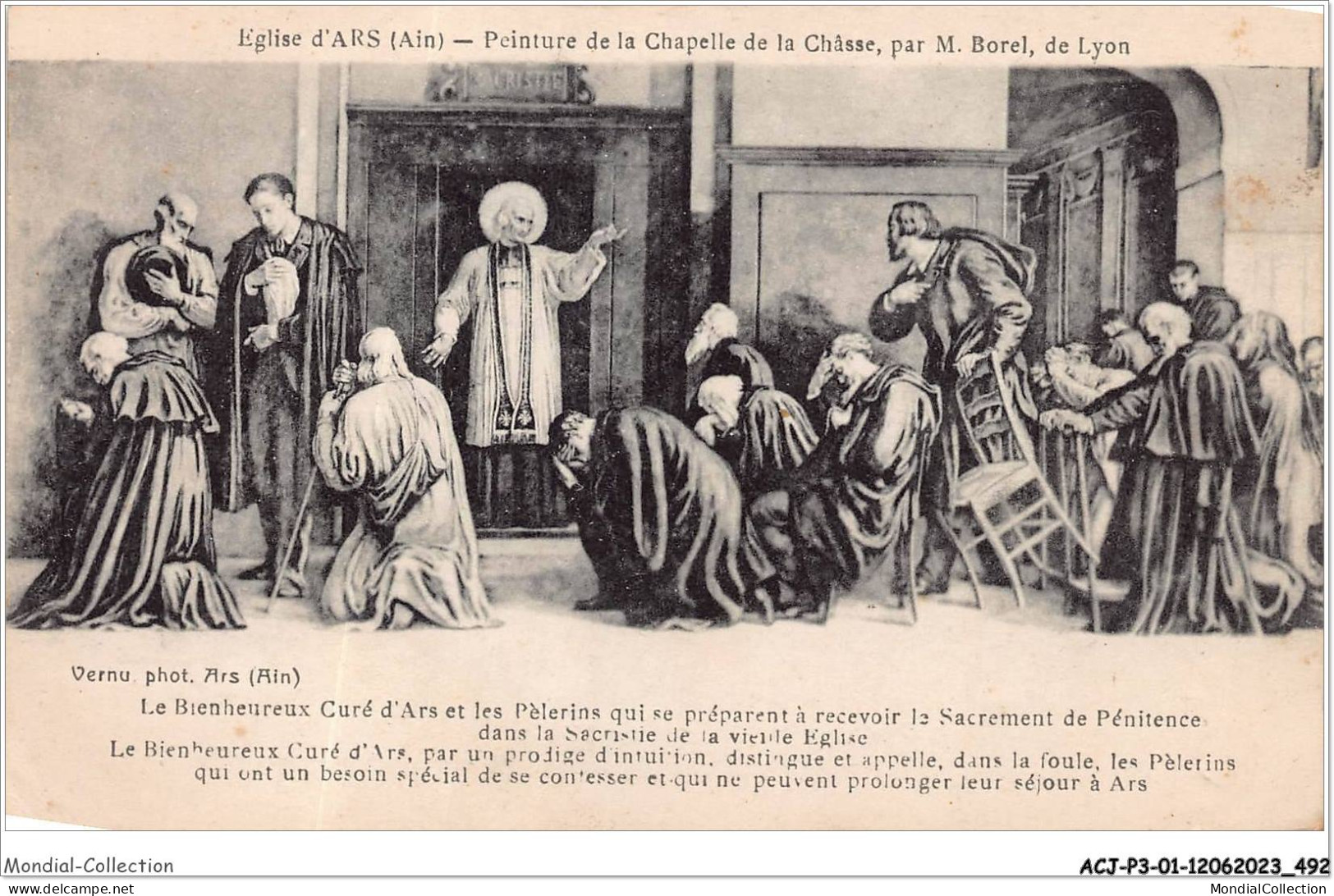 ACJP3-01-0196 -  Eglise D'ARS - Peinture De La Chapelle De La Chasse - Ars-sur-Formans