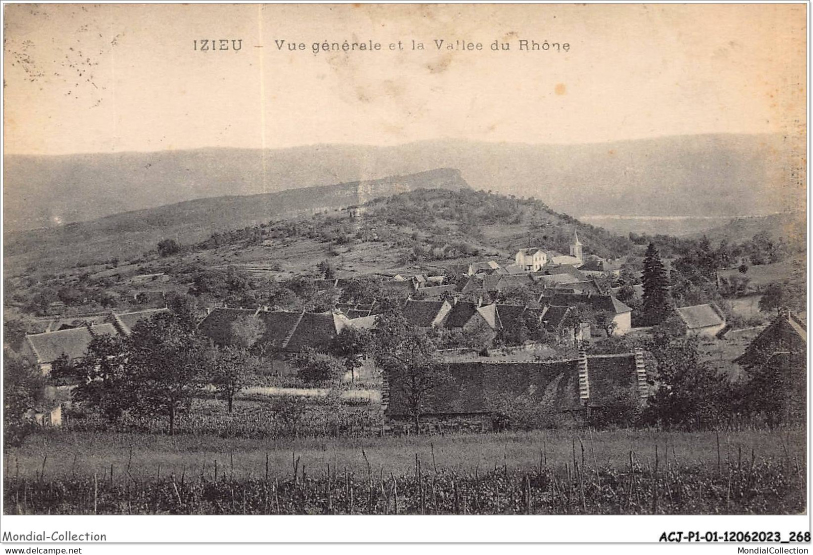 ACJP1-01-0084 - IZIEU - Vue Générale Et La Vallée Du Rhone  - Unclassified