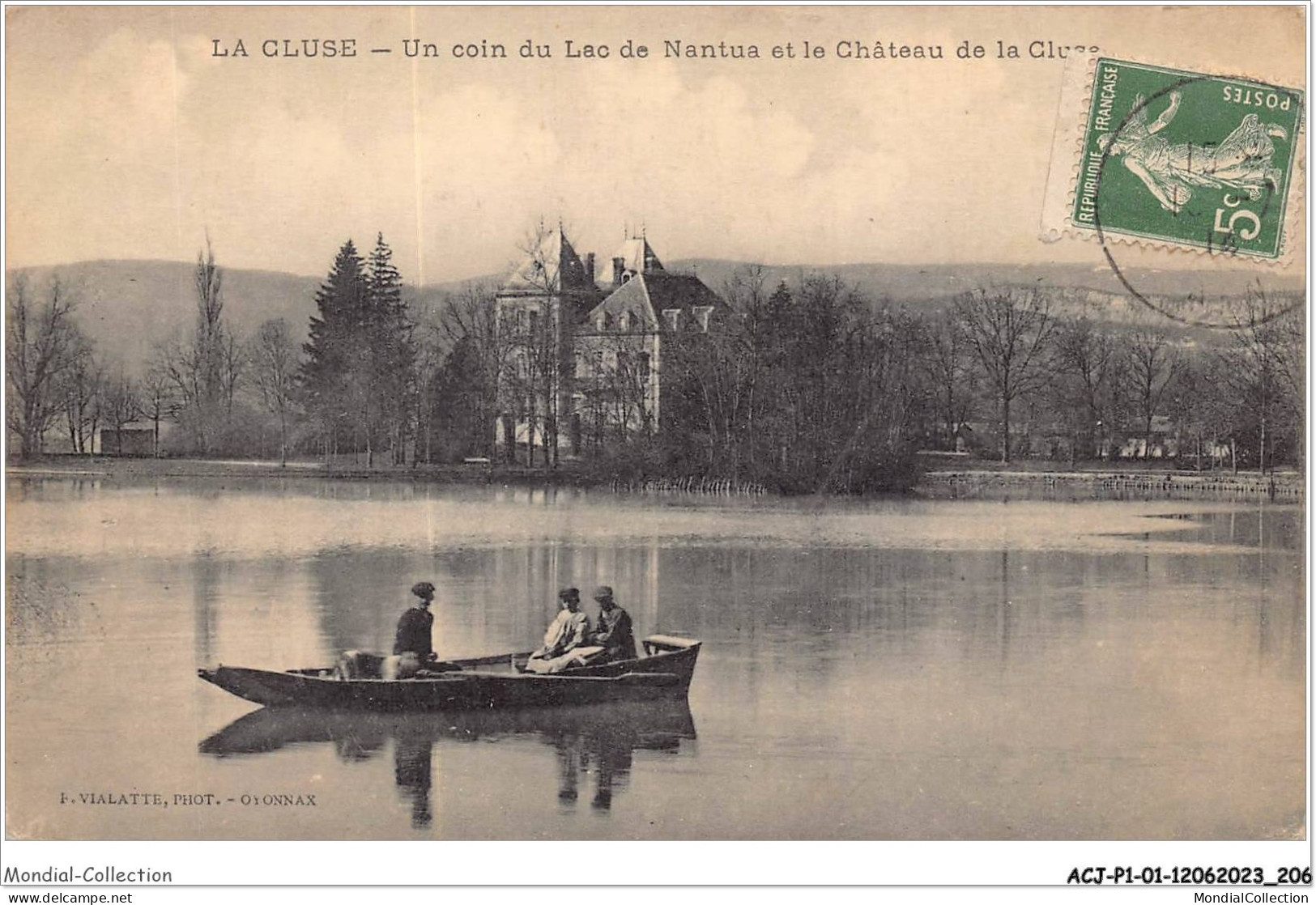 ACJP1-01-0053 - LA CLUSE - Un Coin Du Lac De Nantus Et Le Chateau De La Cluse - Unclassified