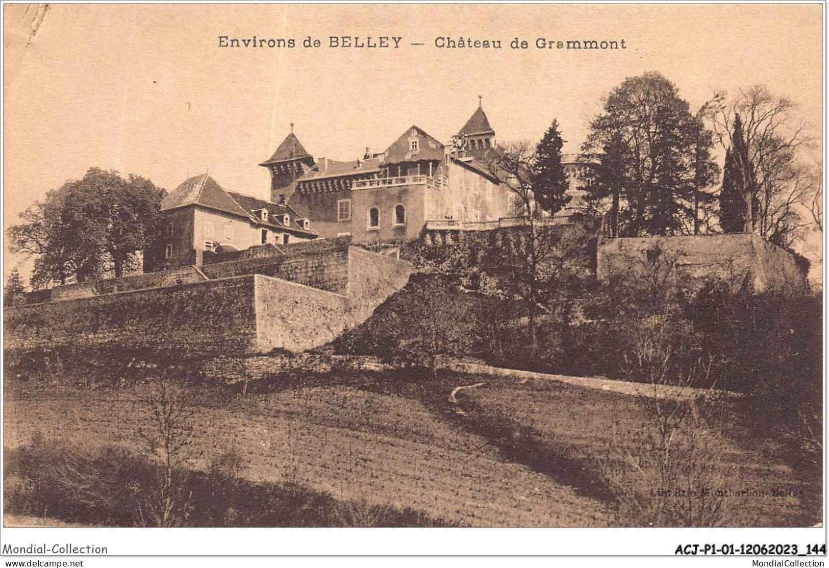 ACJP1-01-0022 - BELLEY - Chateau De Grammont  - Bellegarde-sur-Valserine