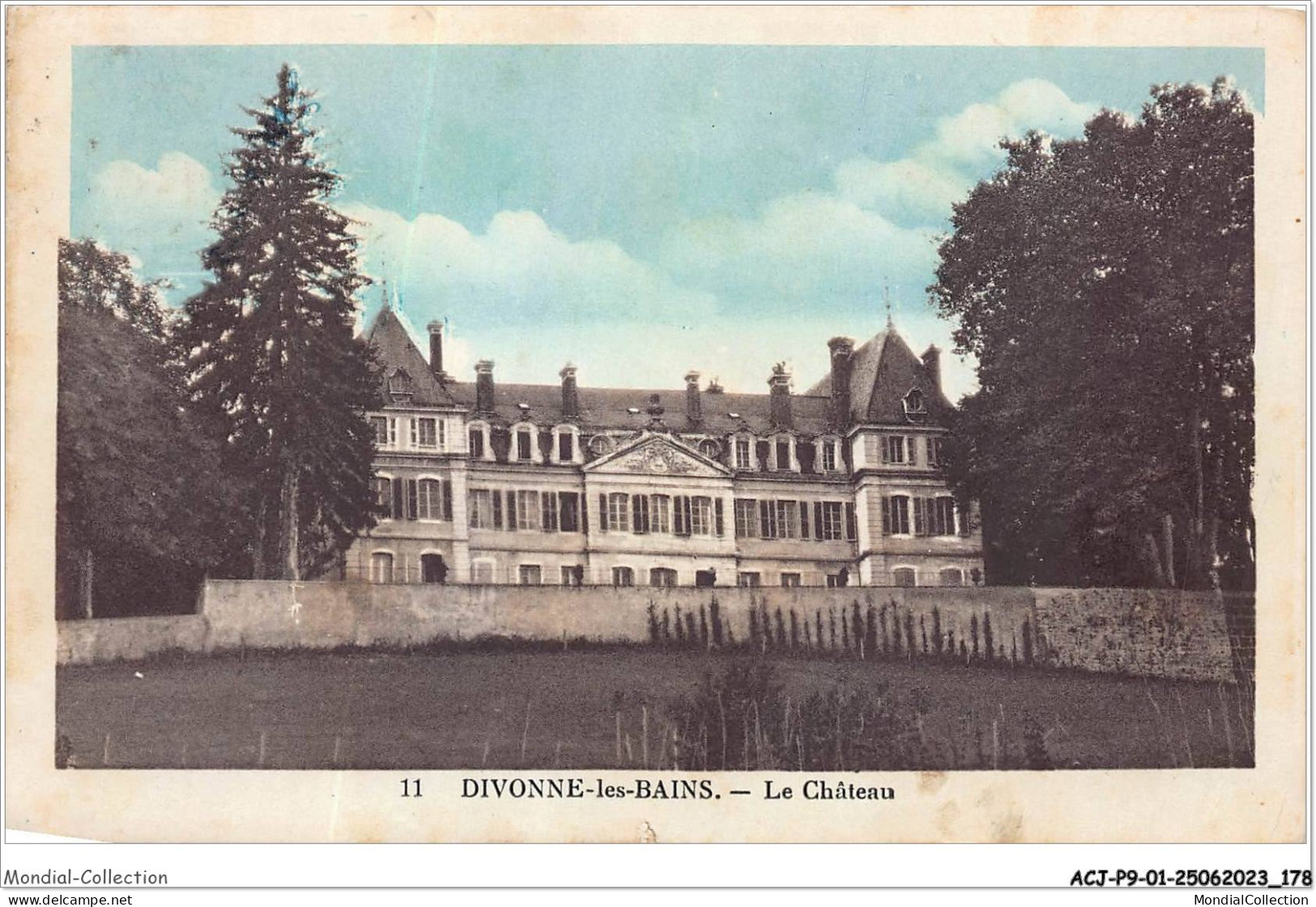 ACJP9-01-0798 -  DIVONNE-LES-BAINS -  Le Chateau  - Divonne Les Bains