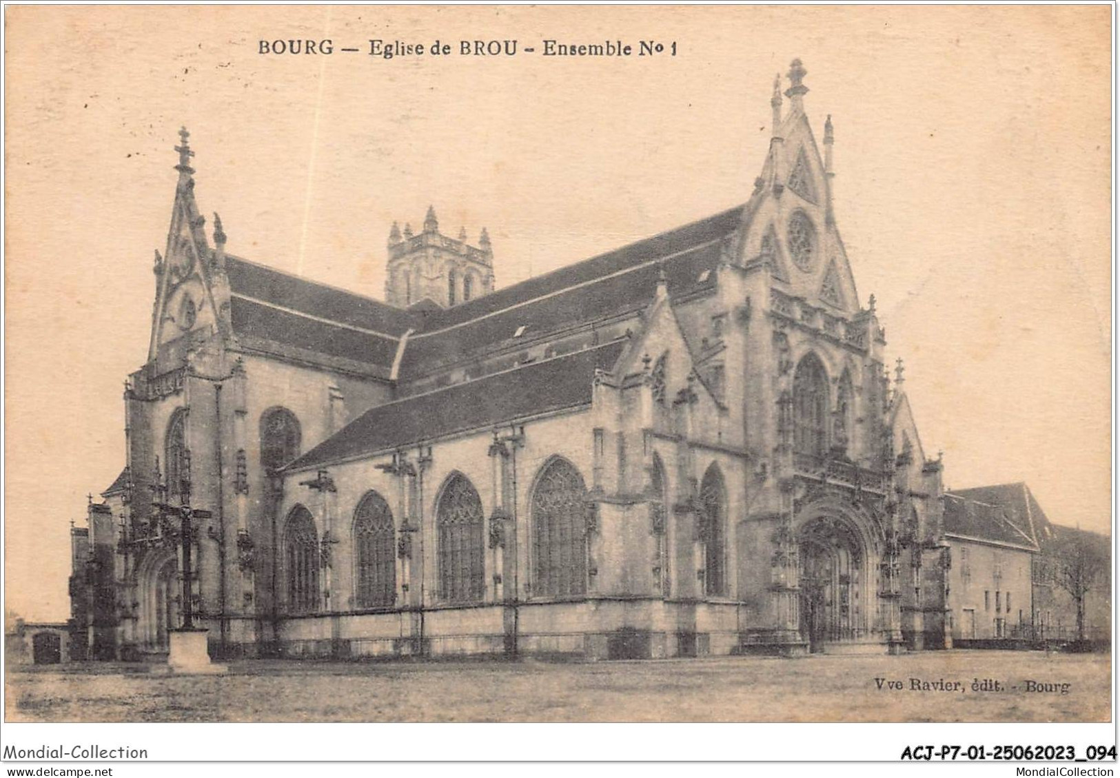 ACJP7-01-0562 - BOURG - Eglise De BROU - Ensemble Numero 1 - Brou - Kirche