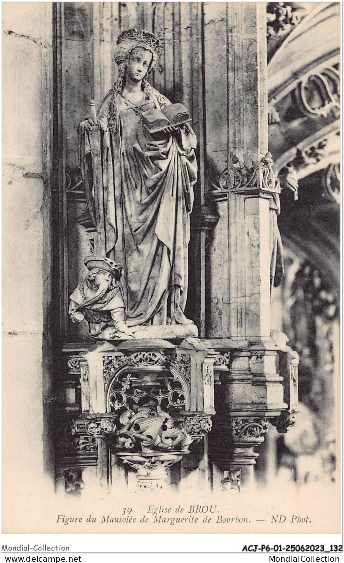 ACJP6-01-0487 - BOURG - Eglise De Brou - Figures Du Mausolée De Marguerite De Bourbon  - Eglise De Brou