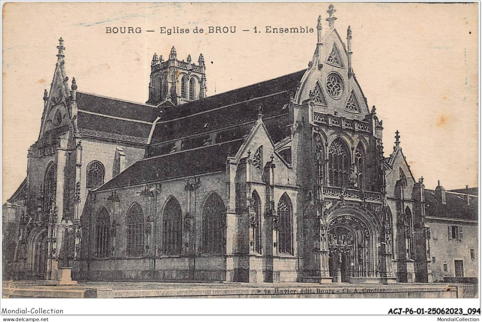 ACJP6-01-0468 - BOURG - Eglise De Brou - Ensemble  - Brou Church