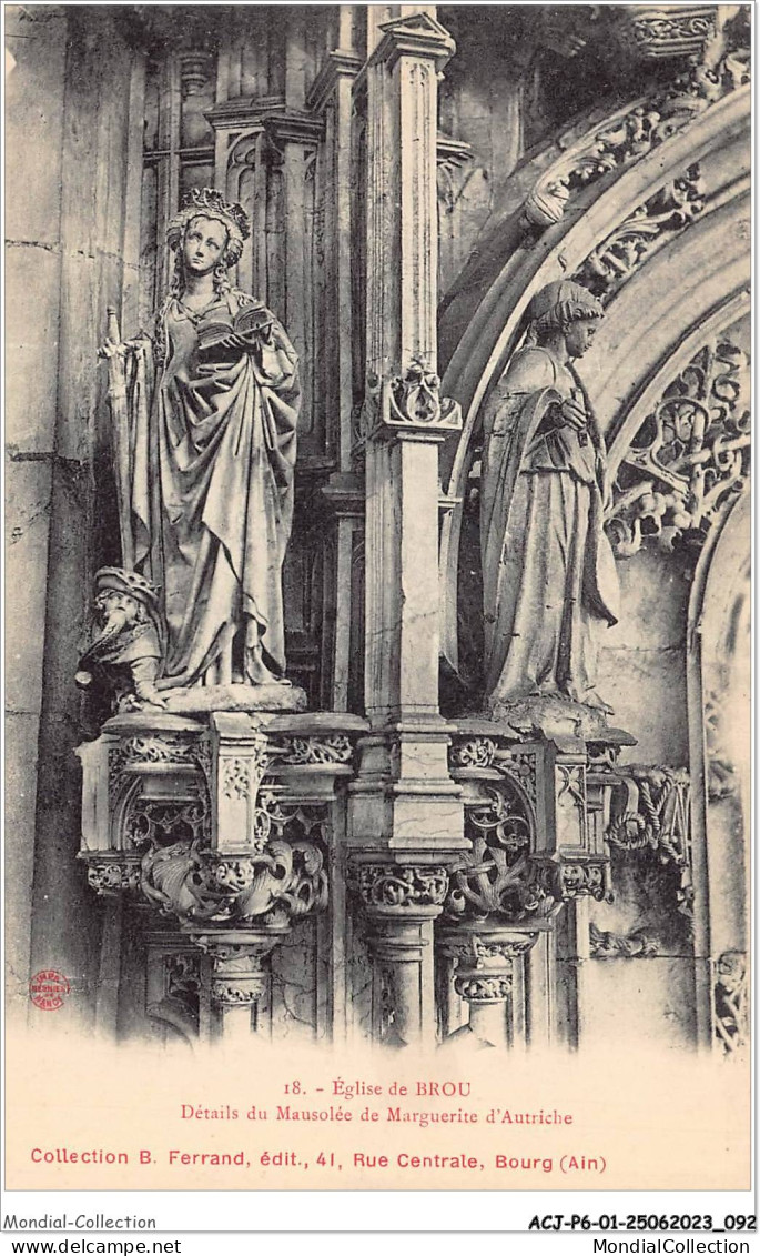 ACJP6-01-0467 - BOURG - Eglise De Brou - Détails Du Mausolée De Marguerite D'Autriche   - Brou Church