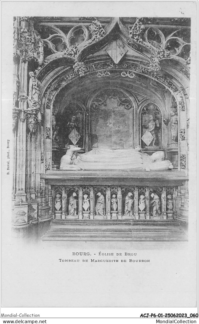 ACJP6-01-0451 - BOURG - Eglise De Brou - Tombeau De Marguerite De Bourbon  - Brou - Kerk
