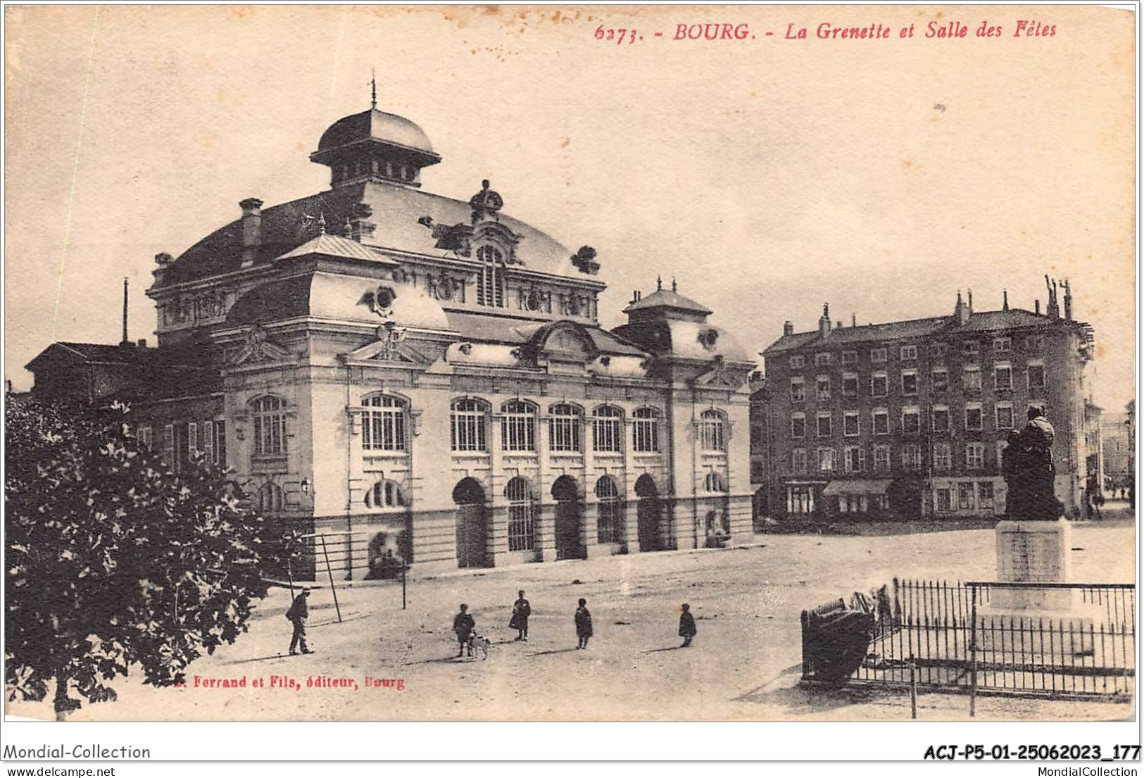 ACJP5-01-0407 - BOURG - La Grenette Et Salle Des Fetes - Sonstige & Ohne Zuordnung