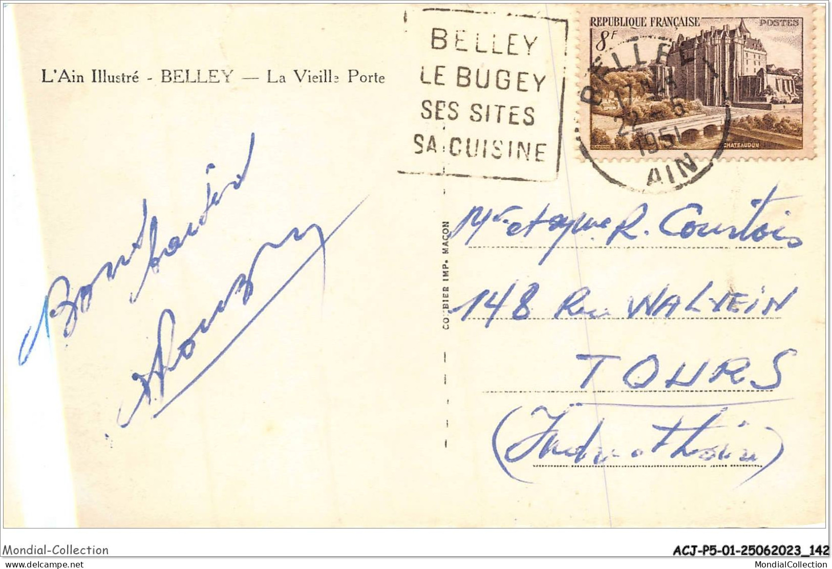 ACJP5-01-0389 - BELLEY - La Vieille Porte  - Belley