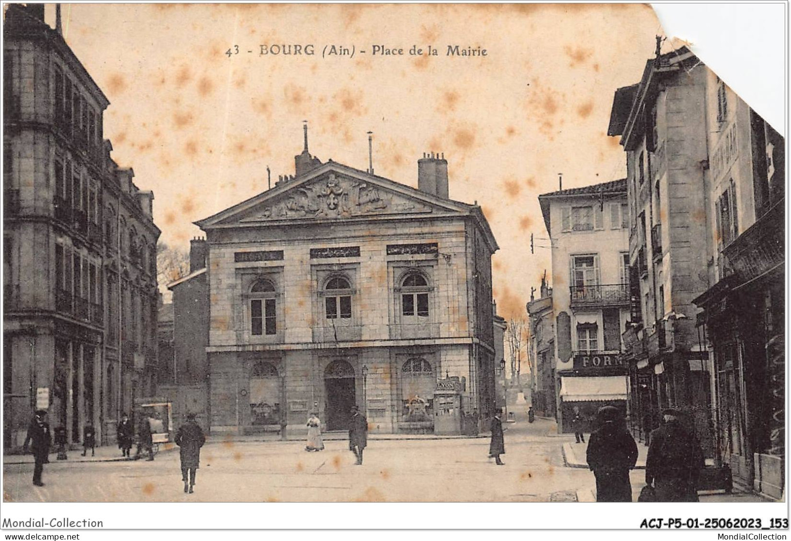 ACJP5-01-0395 - BOURG - Place De La Mairie  - Other & Unclassified