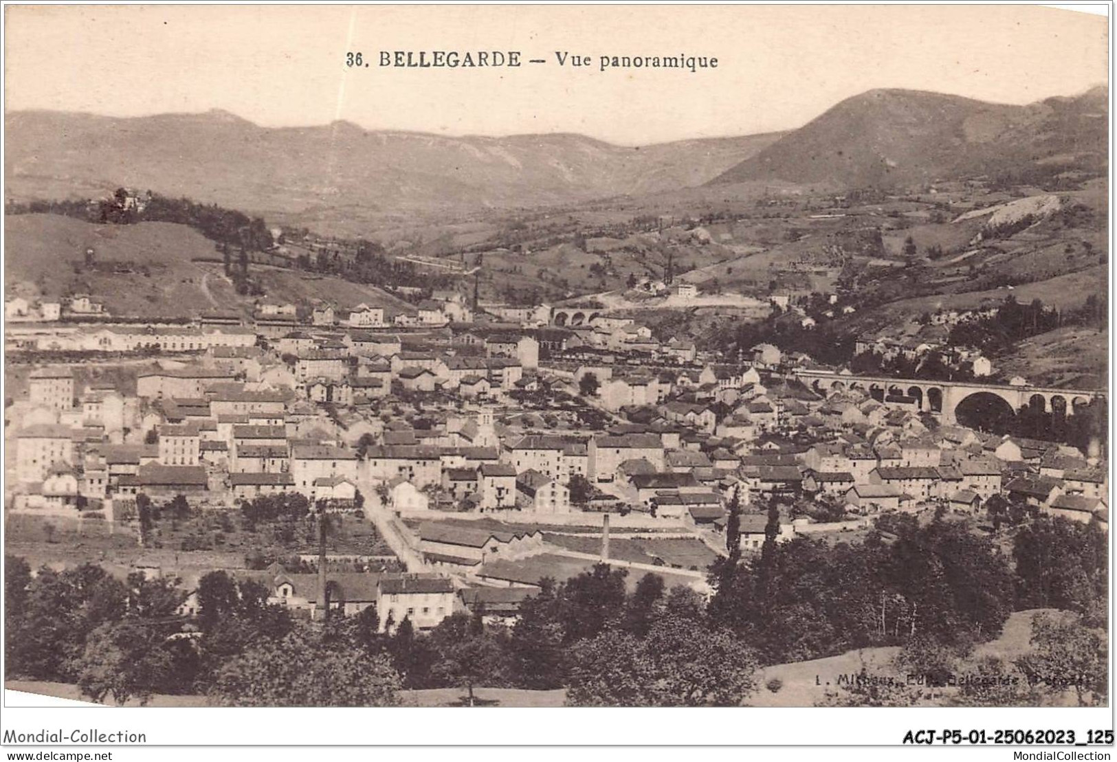 ACJP5-01-0381 - BELLEGARDE - Vue Panoramique  - Bellegarde-sur-Valserine