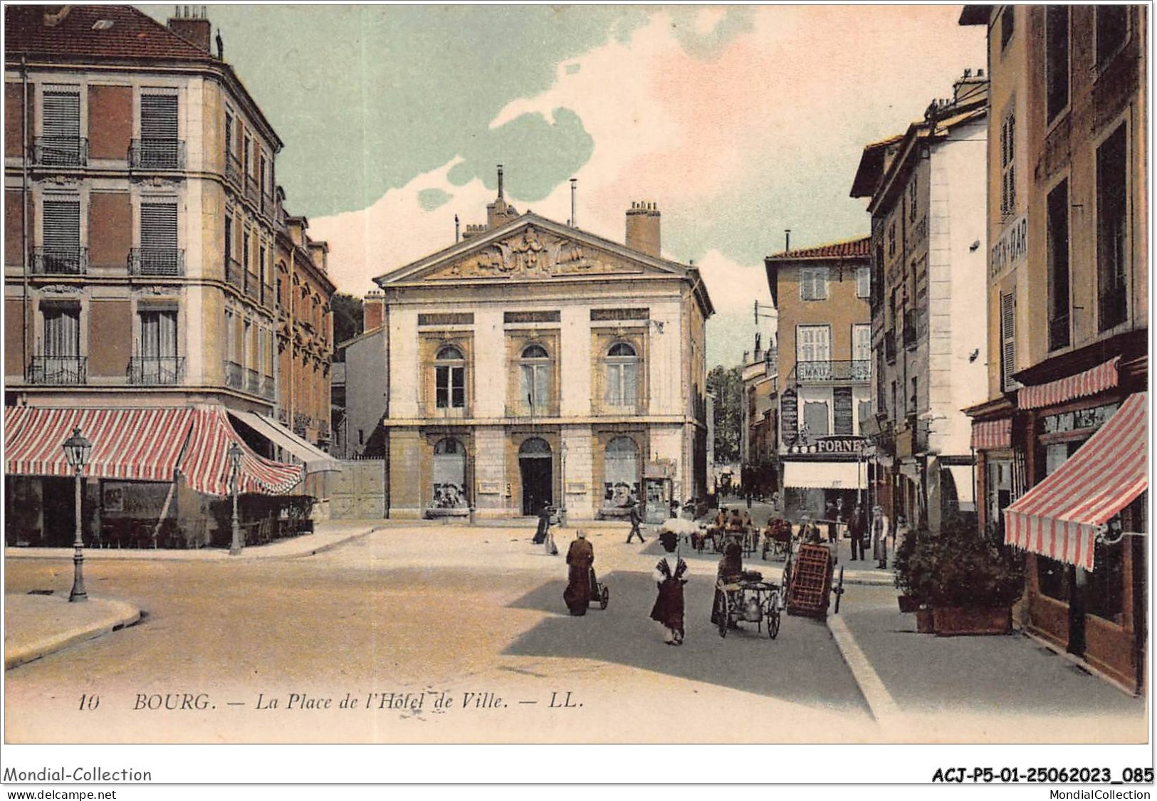 ACJP5-01-0361 - BOURG - La Place De L'Hotel De Ville  - Sonstige & Ohne Zuordnung