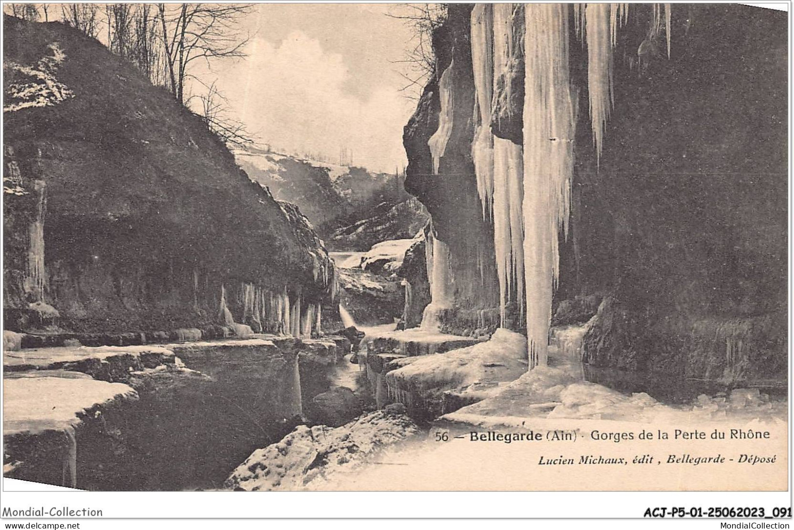 ACJP5-01-0364 - BELLEGARDE - Gorges De La Perte Du Rhone  - Bellegarde-sur-Valserine