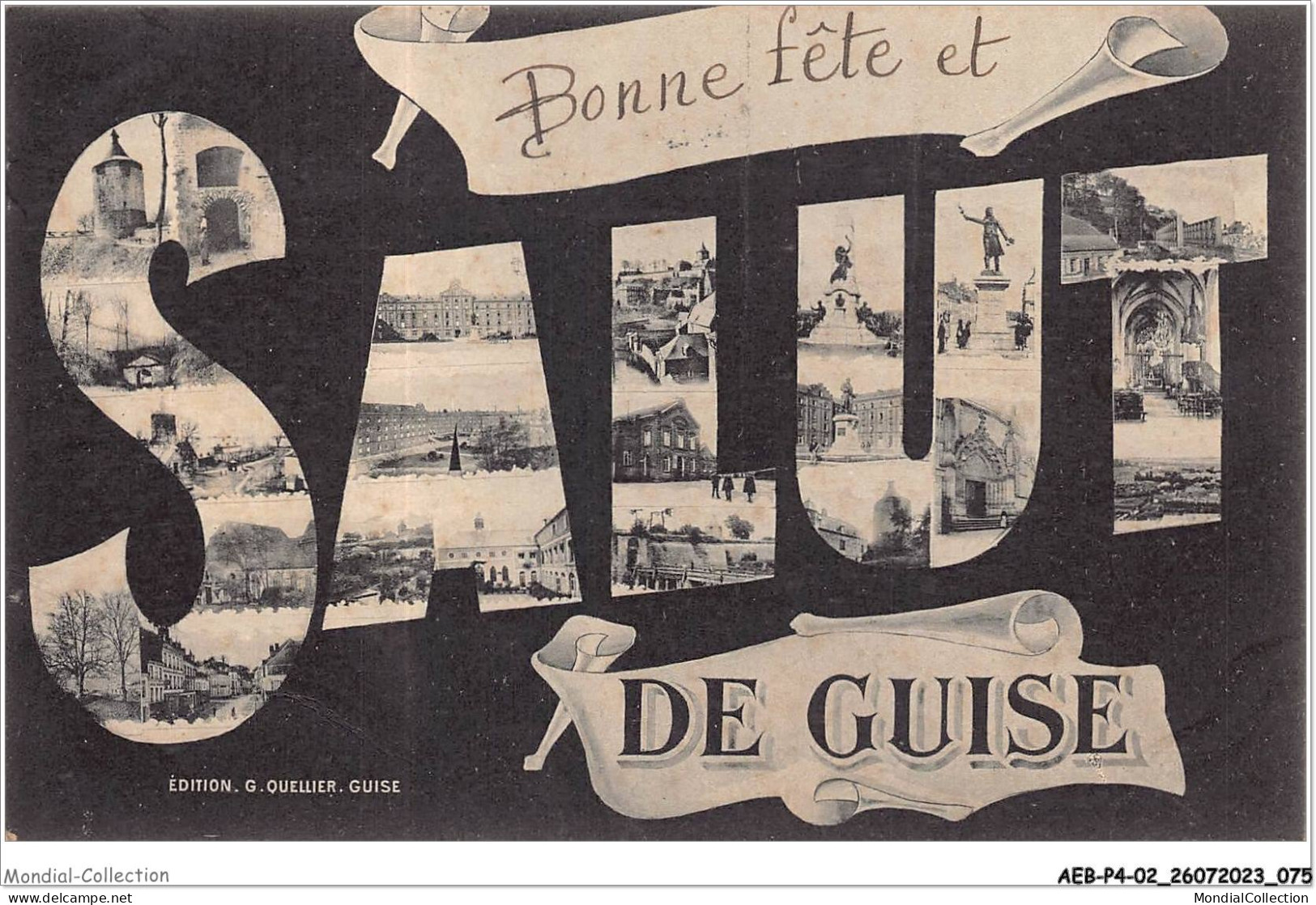 AEBP4-02-0325 - Bonne Fête Et SALUT DE GUISE  - Guise