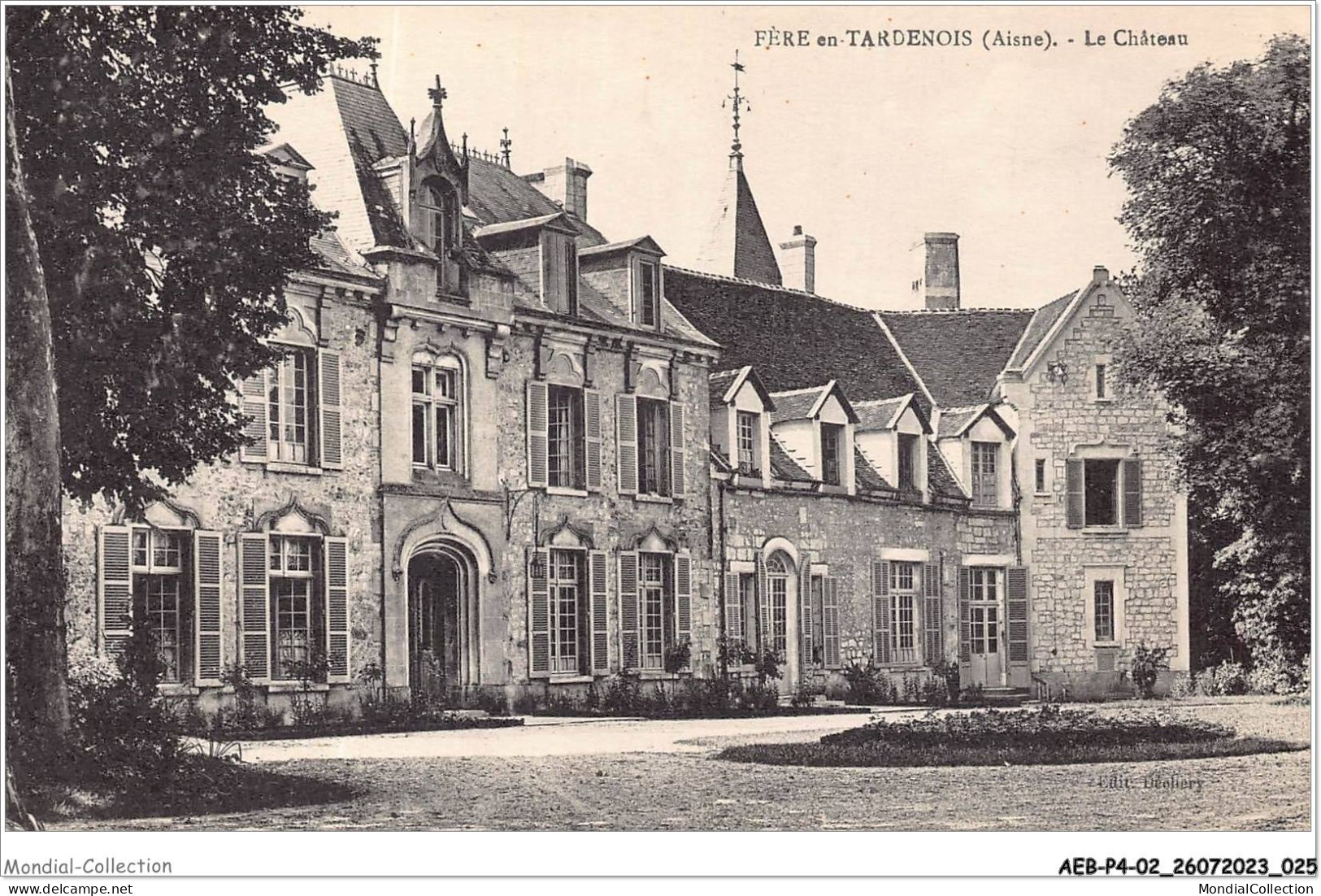 AEBP4-02-0300 - FERE-en-TARDENOIS - Le Château  - Fere En Tardenois