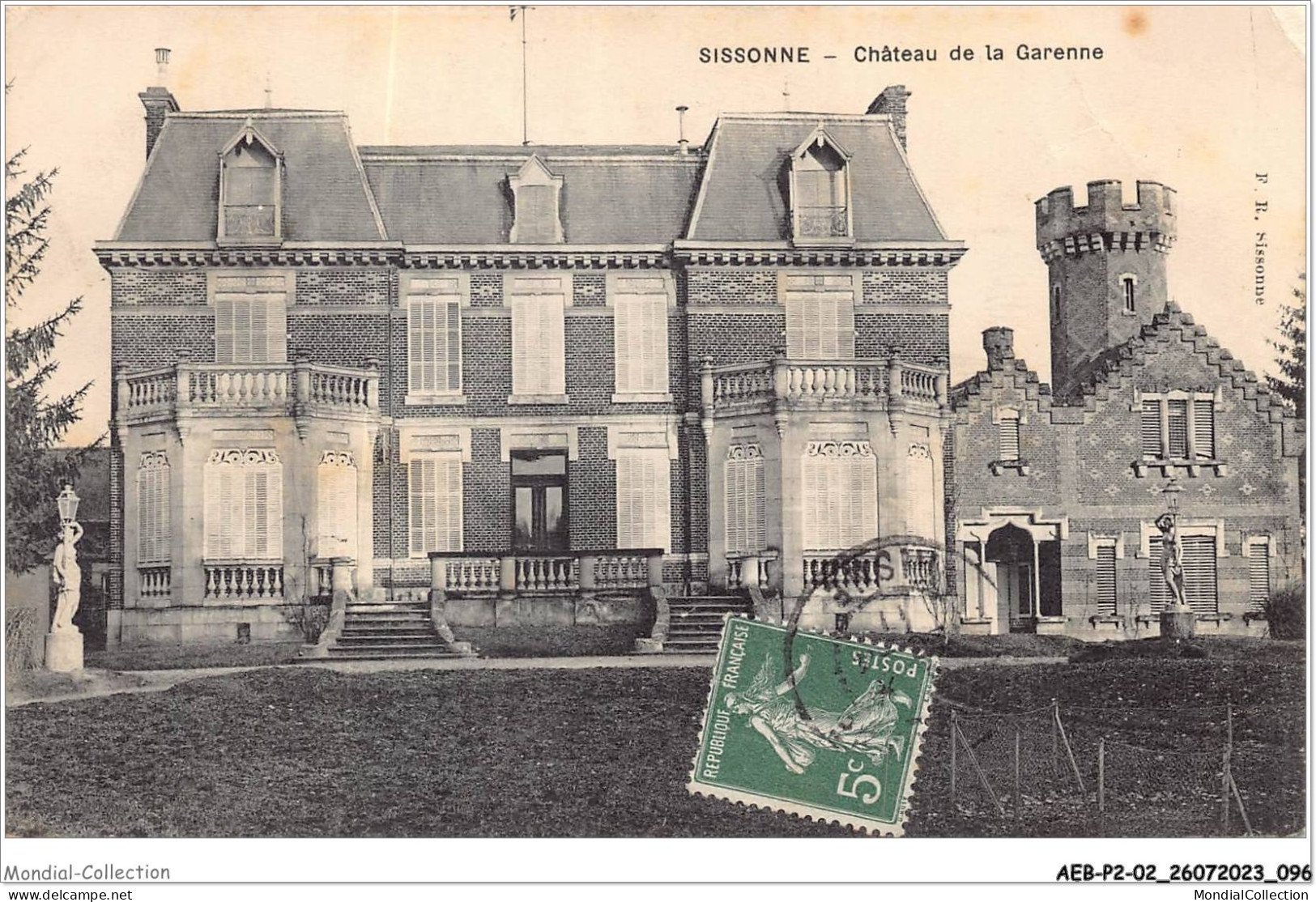 AEBP2-02-0144 - SISSONNE - Château De La Garenne   - Sissonne