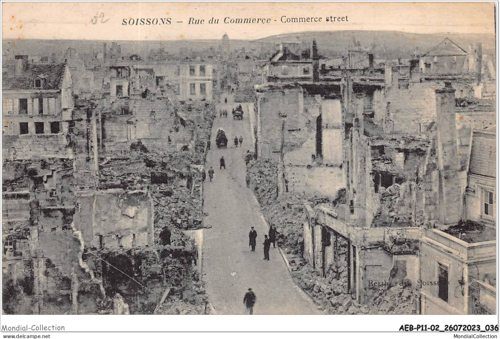 AEBP11-02-1015 - SOISSONS - Rue Du Commerce  - Soissons