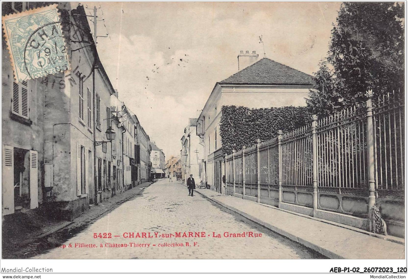AEBP1-02-0061 - CHARLY-SUR-MARNE - La Grand Rue  - Chateau Thierry