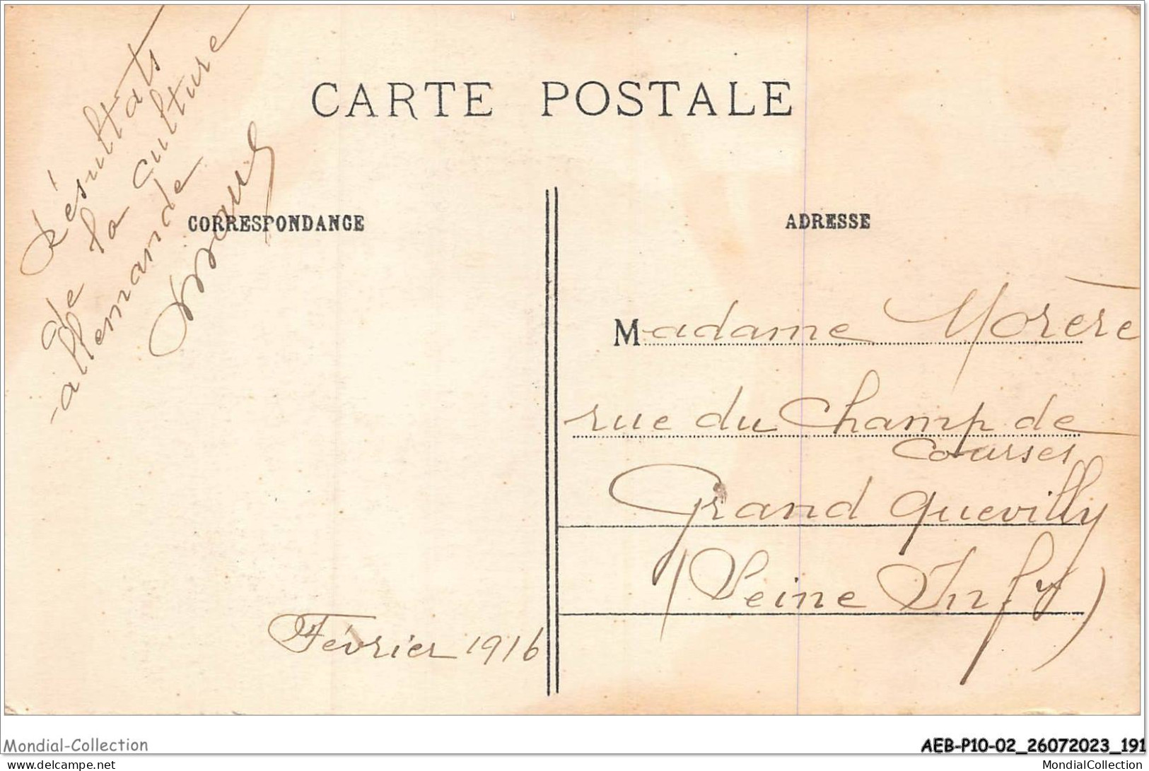 AEBP10-02-0981 - La Guerre 1914-1915 - SOISSONS - Intérieur De La Cathédrale Après Le Bombardement  - Soissons