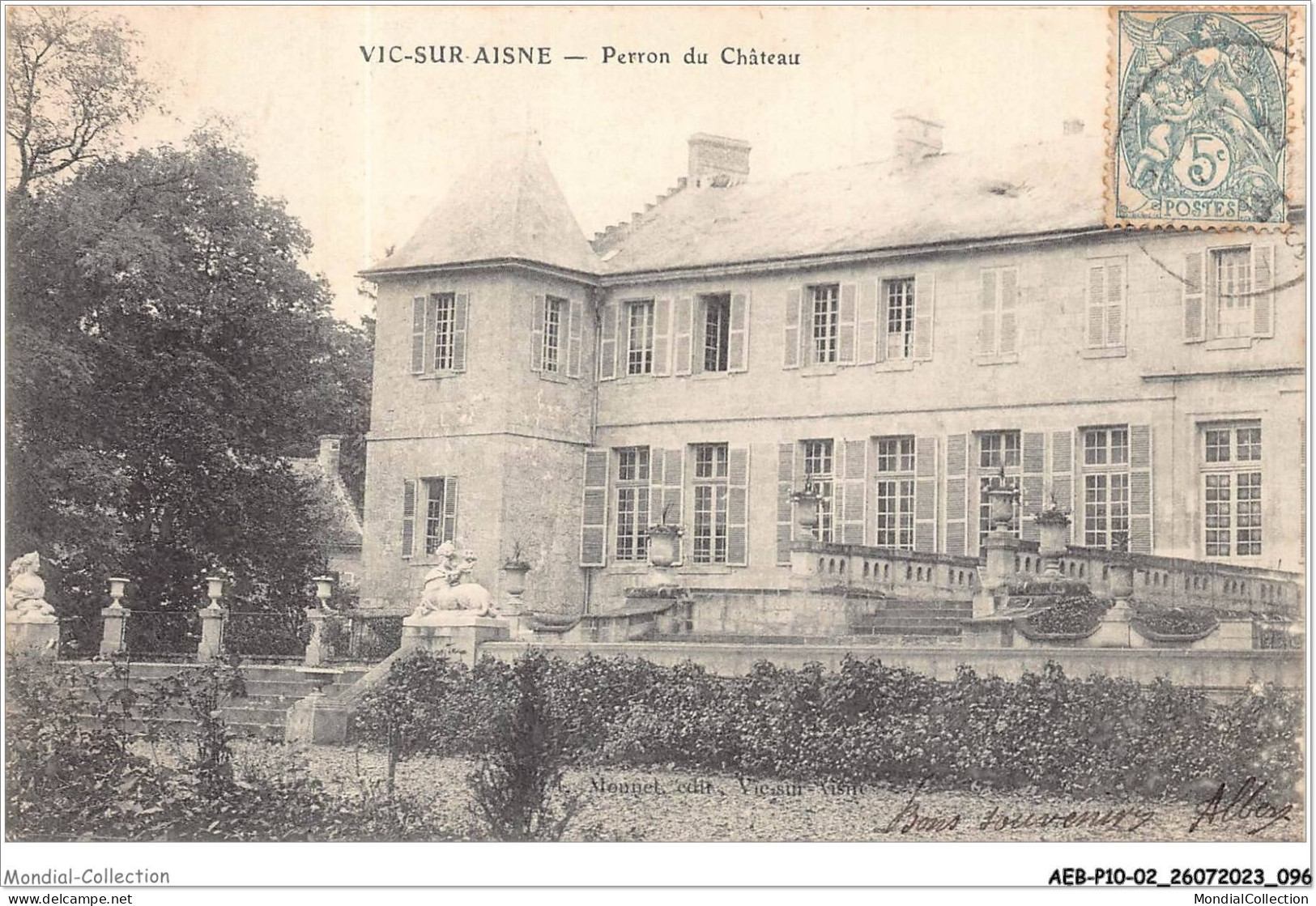 AEBP10-02-0934 - VIC-SUR-AISNE - Perron Du Château  - Vic Sur Aisne