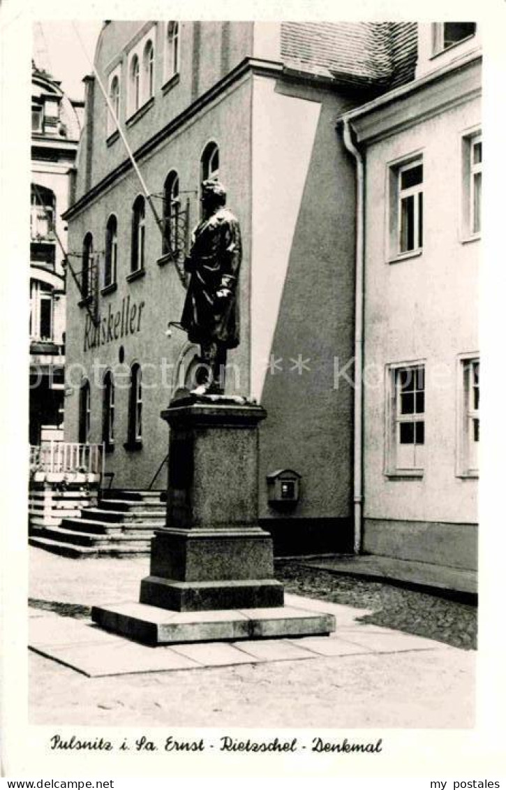 72634502 Pulsnitz Sachsen Ernst Rietzschel Denkmal Pulsnitz - Pulsnitz