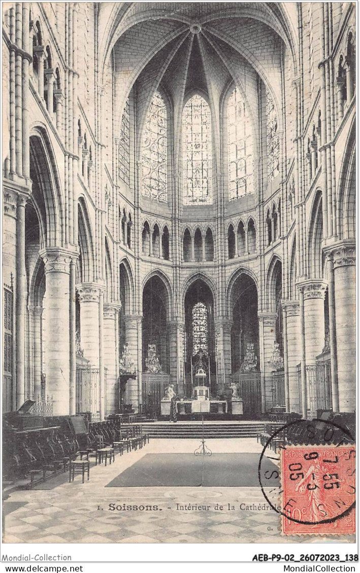 AEBP9-02-0846 - SOISSONS - Intérieur De La Cathédrale  - Soissons