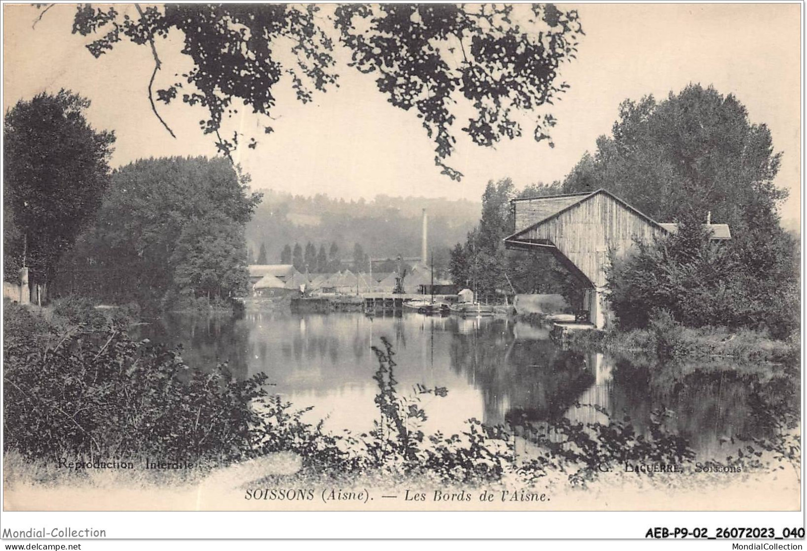 AEBP9-02-0797 - SOISSONS - Les Bords De L'Aisne  - Soissons