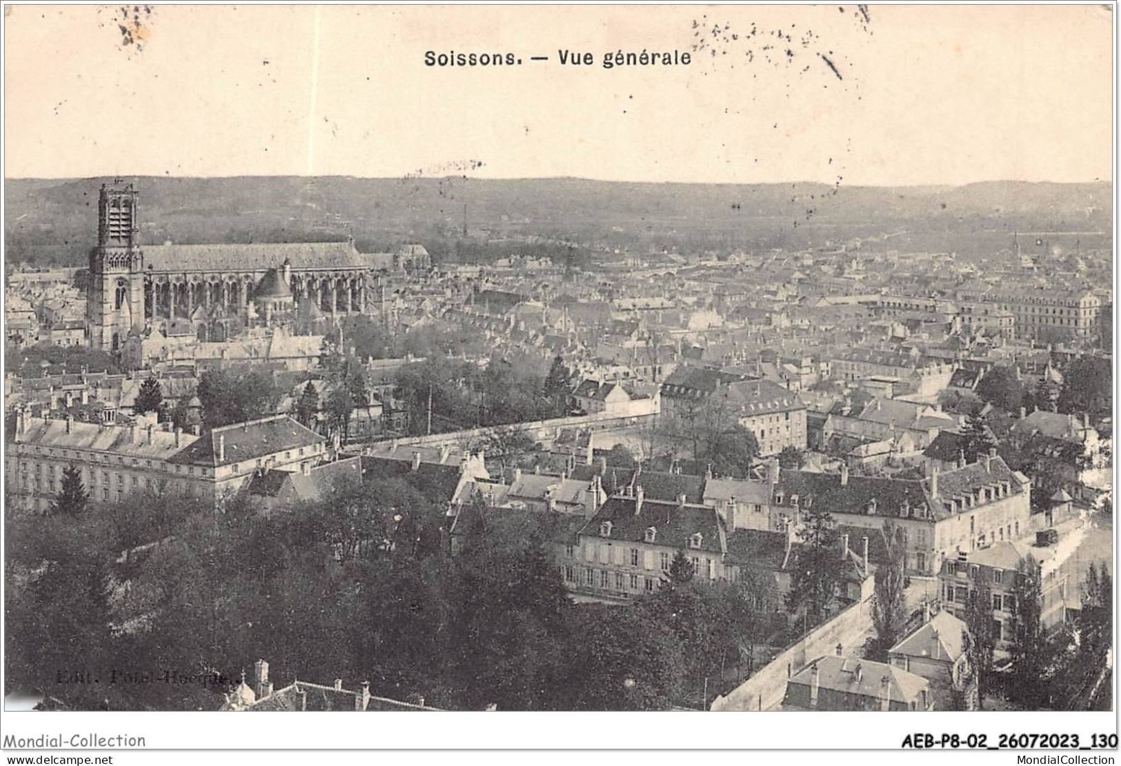 AEBP8-02-0748 - SOISSONS - Vue Générale  - Soissons