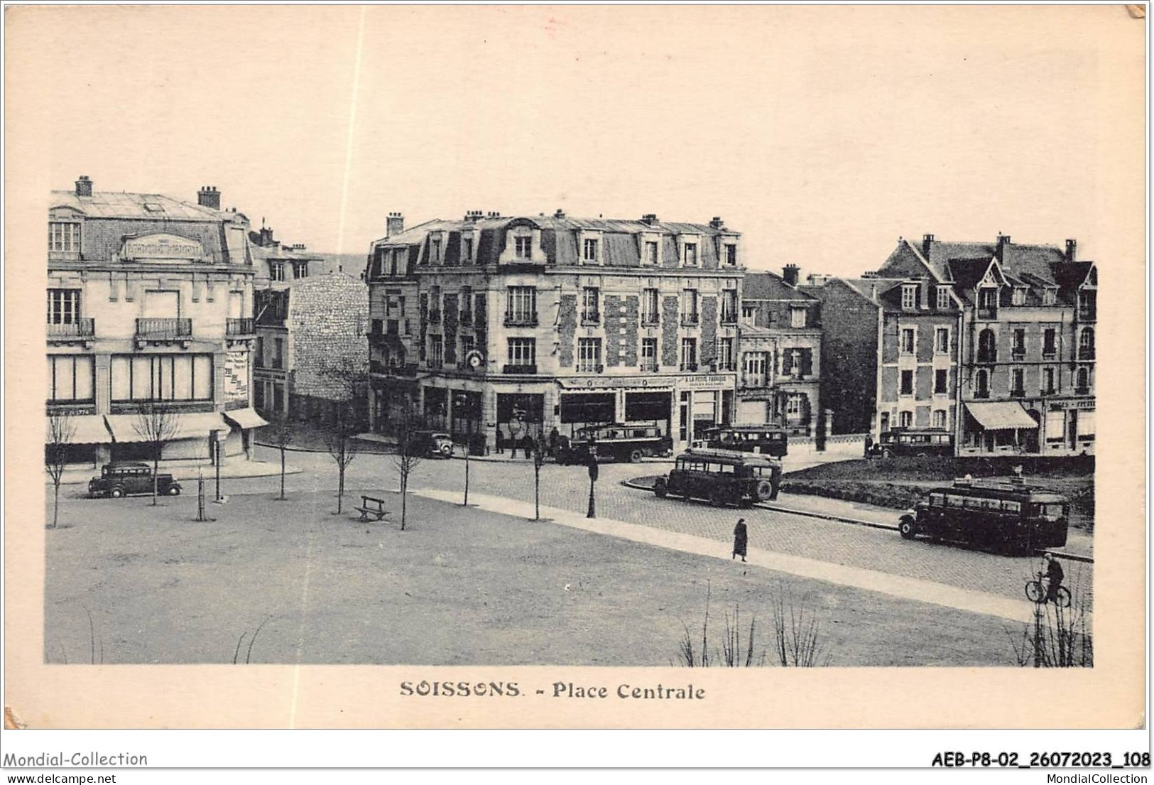 AEBP8-02-0737 - SOISSONS - Place Centrale  - Soissons