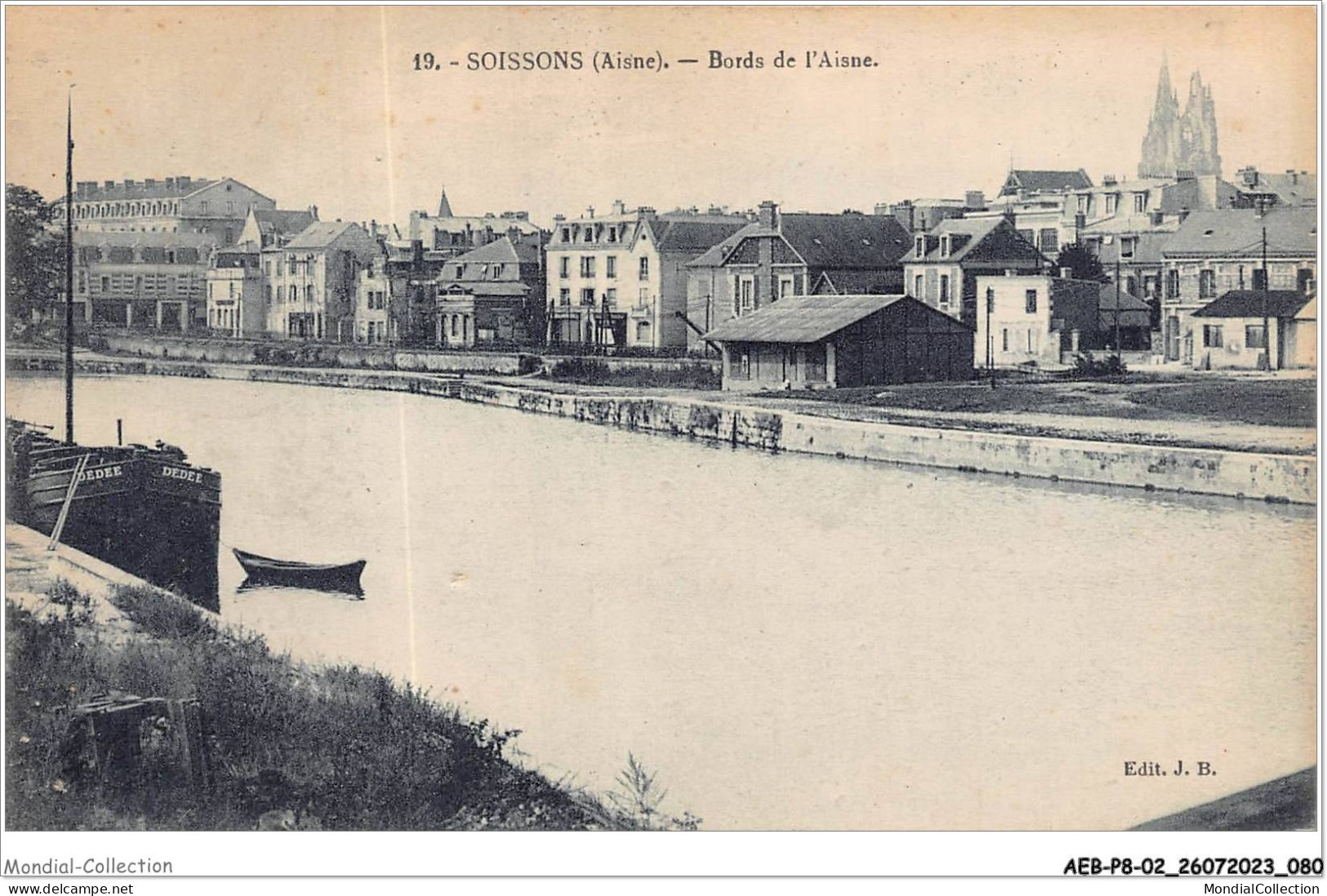 AEBP8-02-0723 - SOISSONS - Bords De L'Aisne  - Soissons