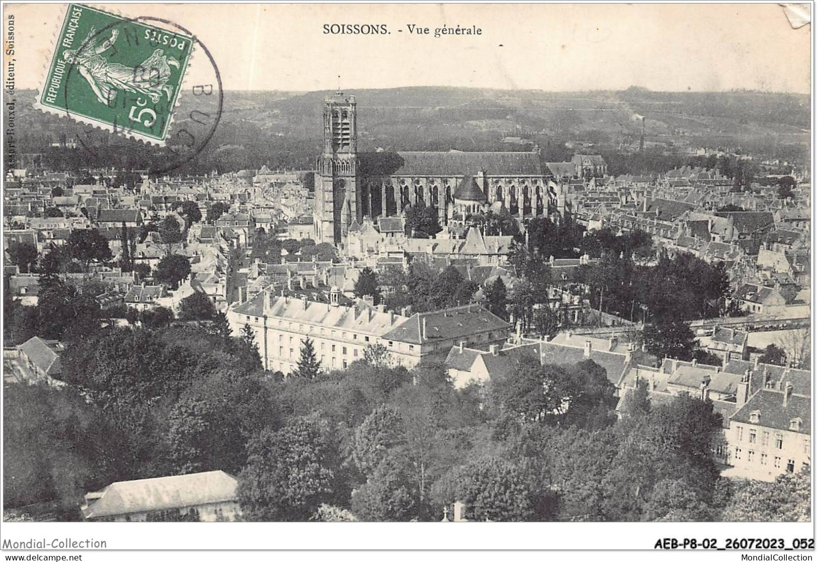 AEBP8-02-0709 - SOISSONS - Vue Générale  - Soissons