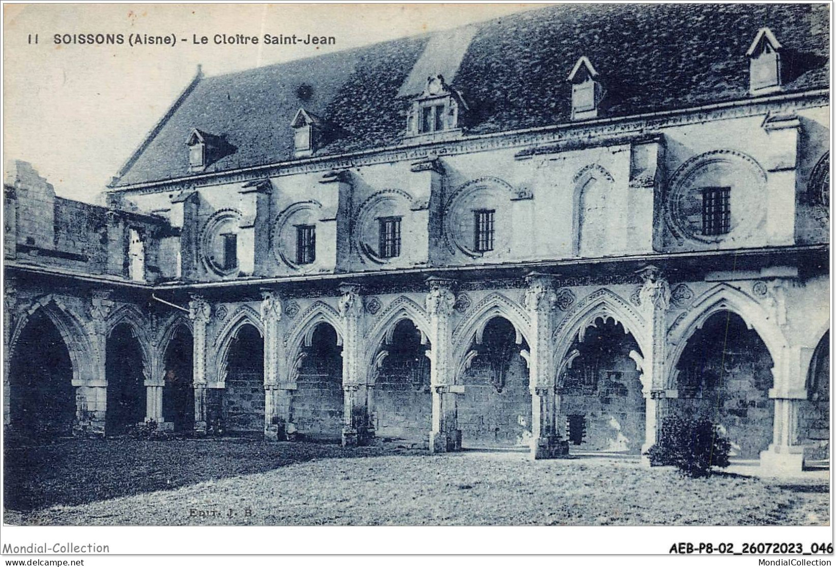 AEBP8-02-0706 - SOISSONS - Le Cloître Saint-Jean  - Soissons