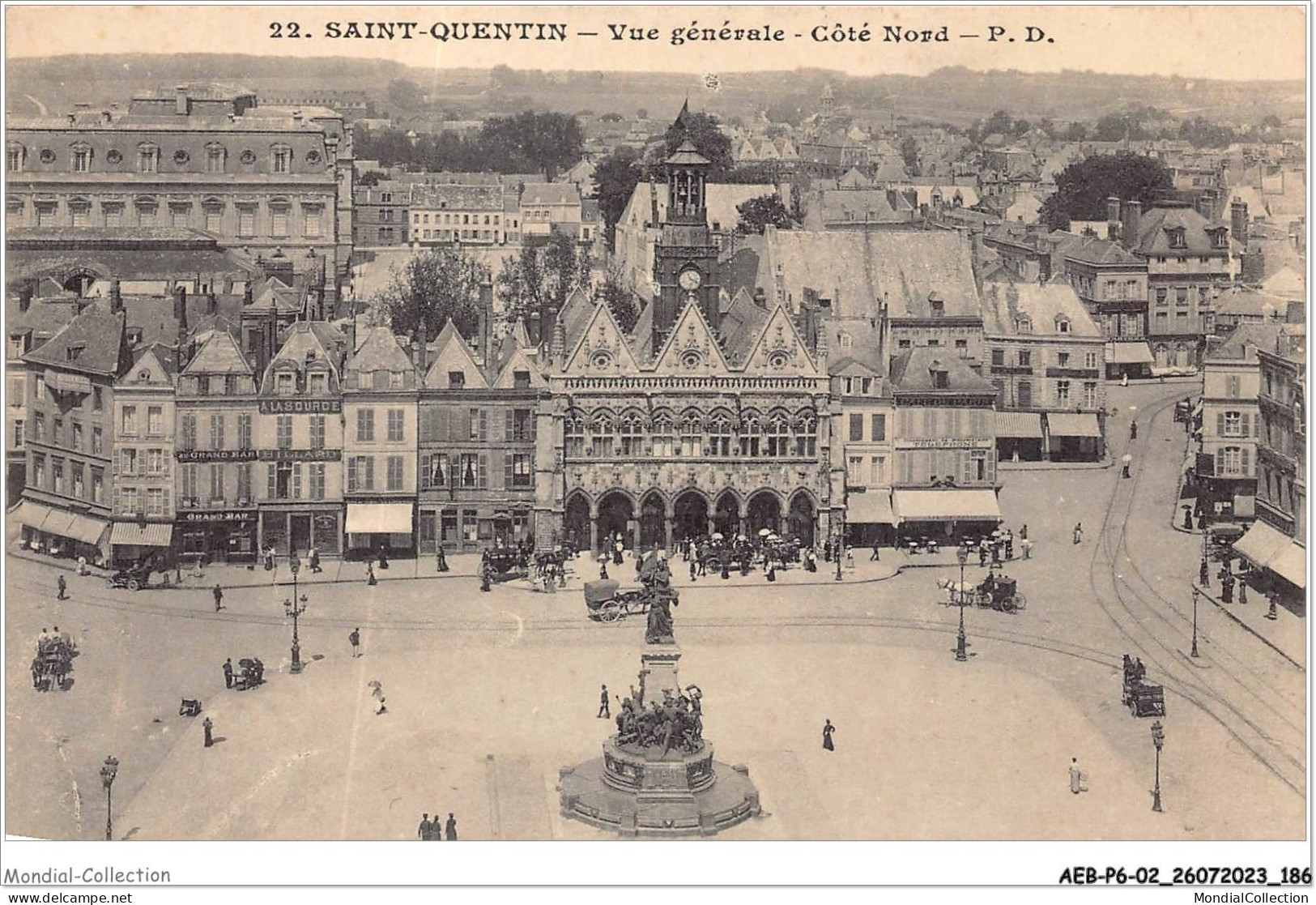 AEBP6-02-0579 - SAINT-QUENTIN - Vue Générale - Côté Nord - Saint Quentin