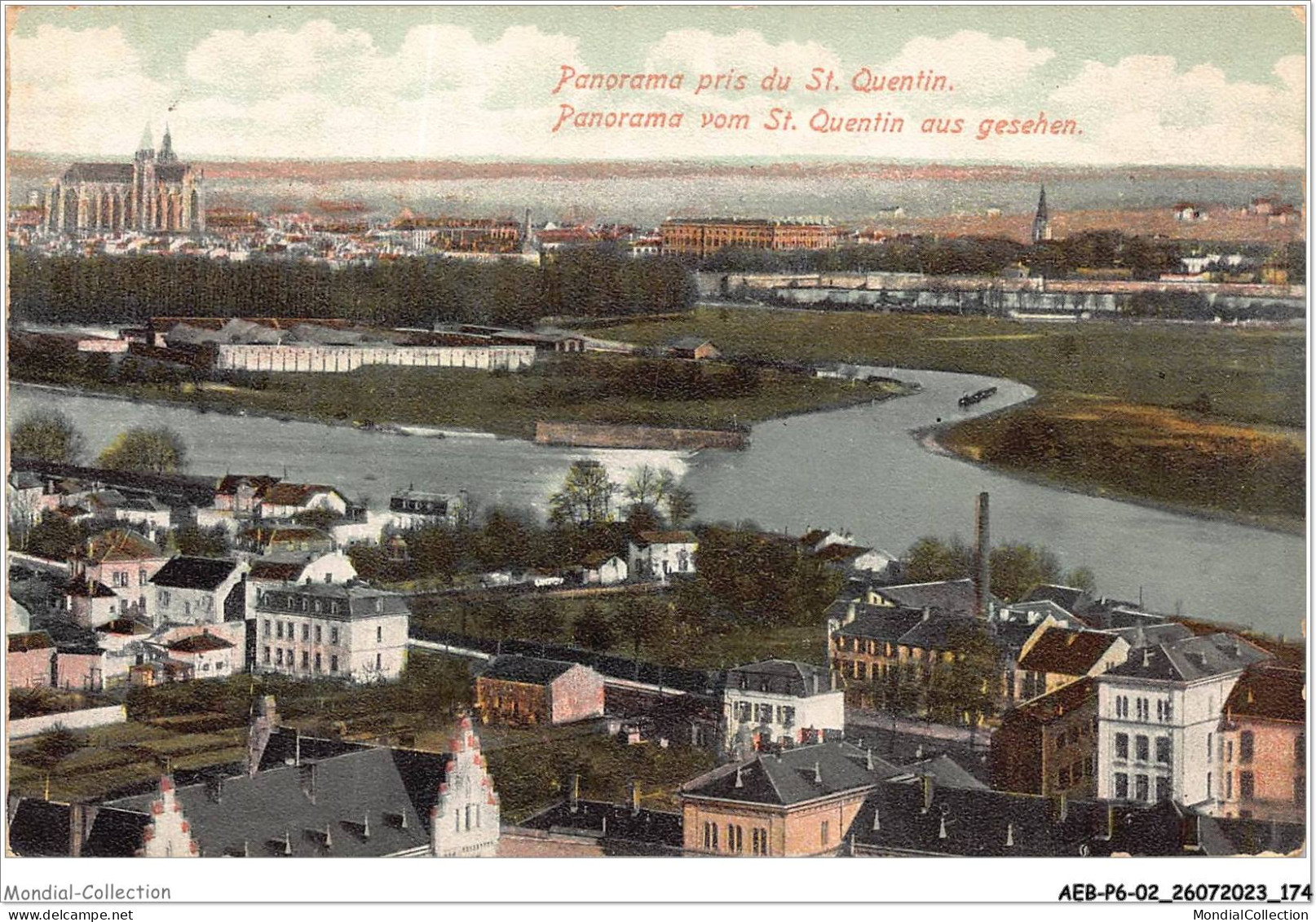 AEBP6-02-0573 - Panorama Pris Du St Quentin  - Saint Quentin