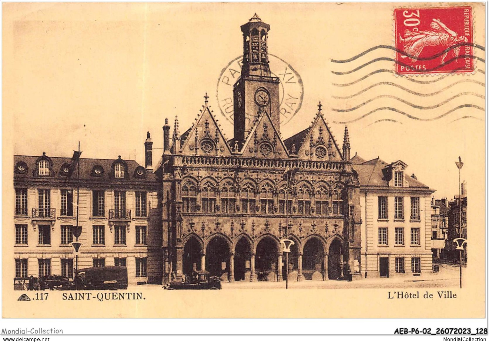 AEBP6-02-0550 - SAINT-QUENTIN  - L 'Hôtel De Ville - Saint Quentin