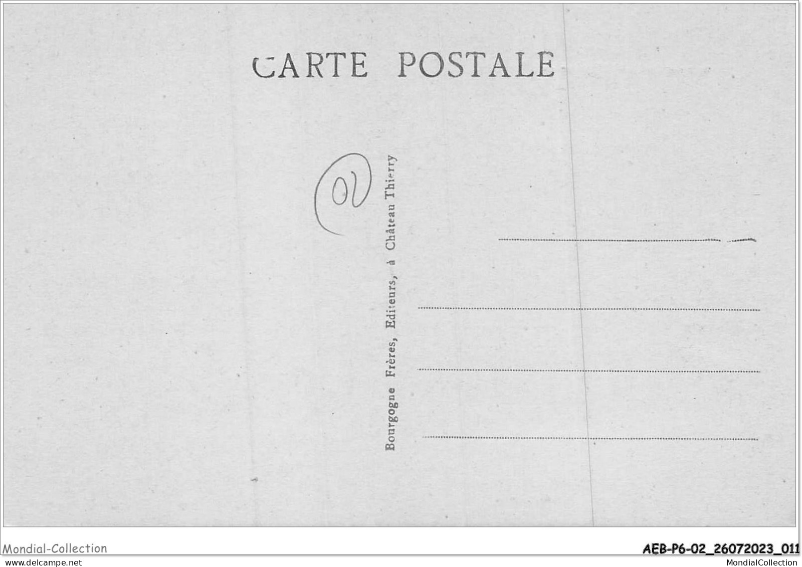 AEBP6-02-0491 - LONGPONT - Vue Prise Après L'Offensive Du 18 Juillet 1918 - Otros & Sin Clasificación