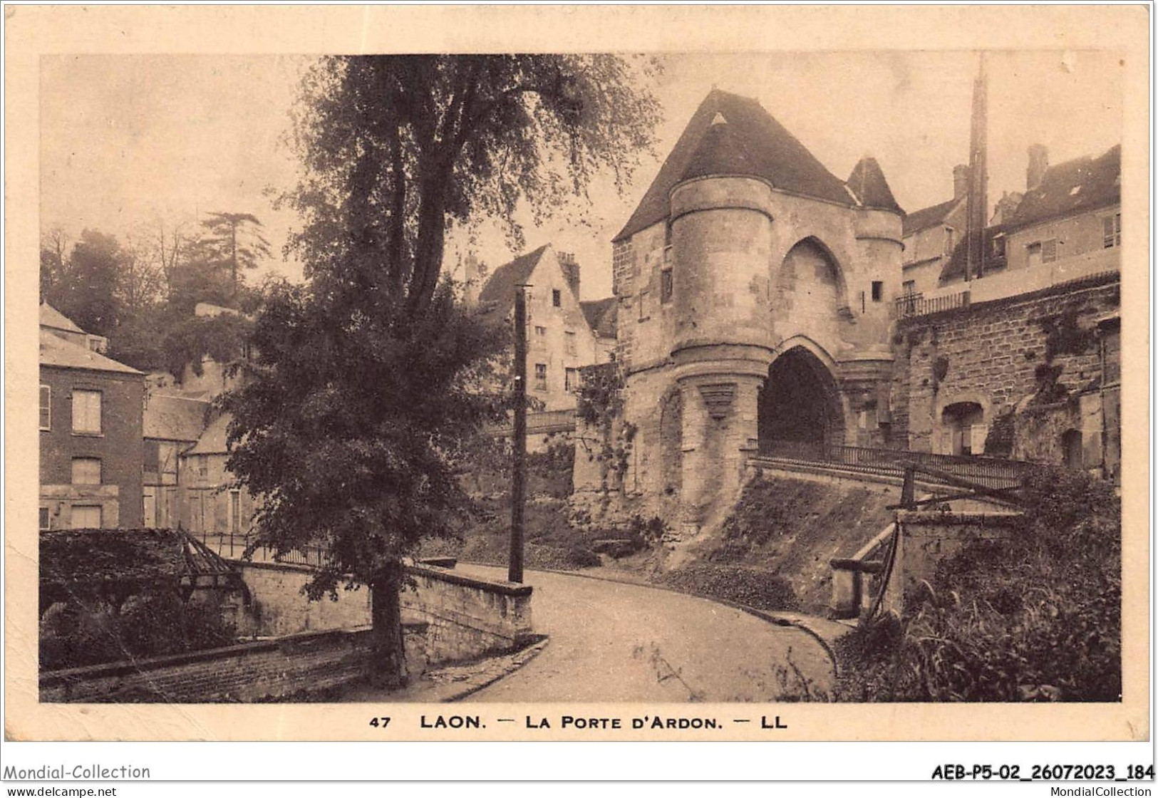 AEBP5-02-0480 - LAON - LA PORTE D'ARDON  - Laon