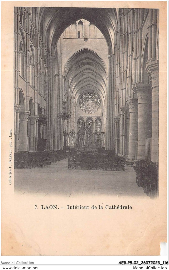 AEBP5-02-0446 - LAON - Intérieur De La Cathédrale  - Laon