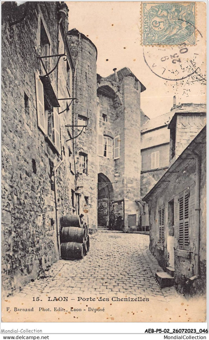 AEBP5-02-0411 - LAON - Porte Des Chenizelles - Laon