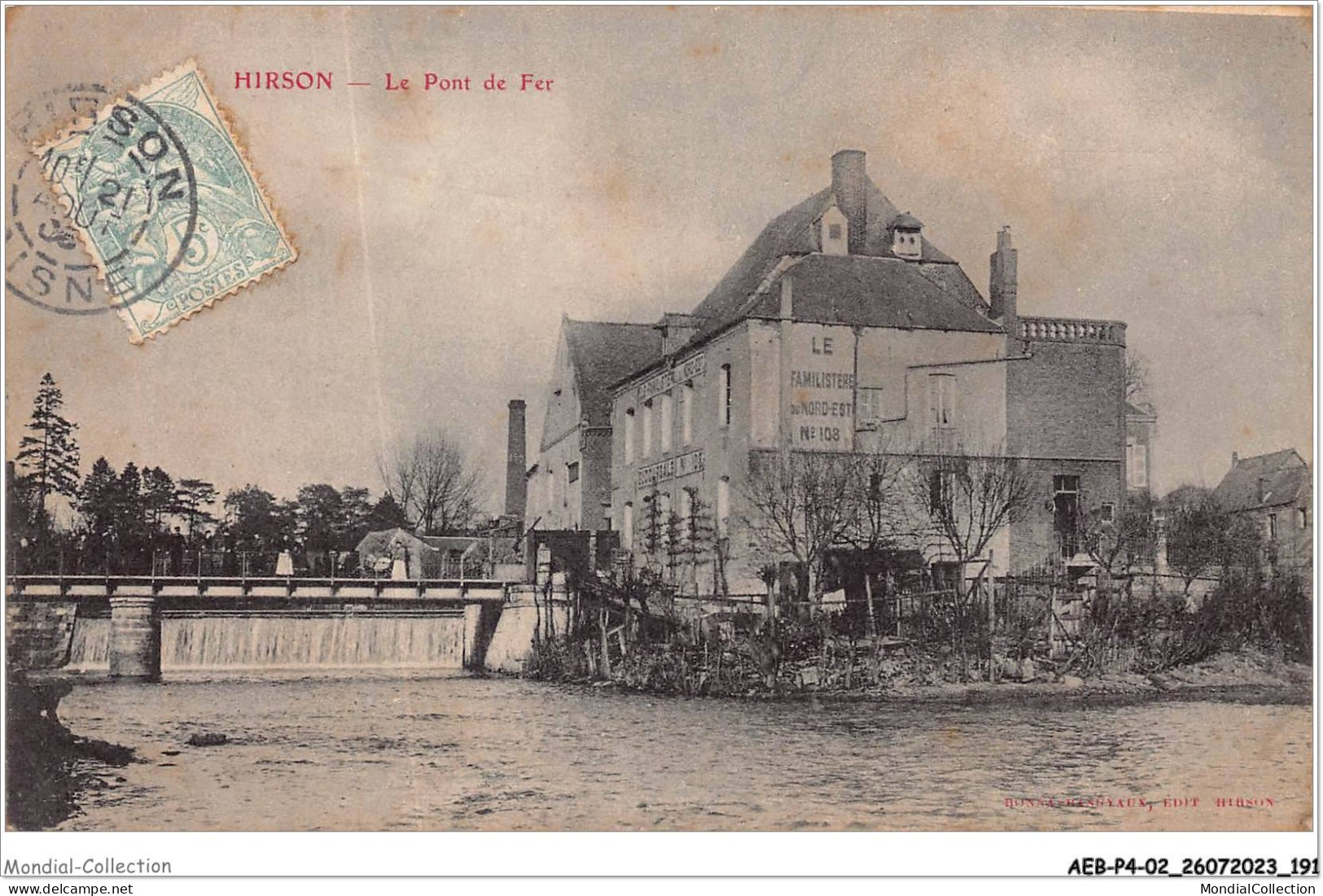 AEBP4-02-0383 - HIRSON - Le Pont De Fer - Hirson