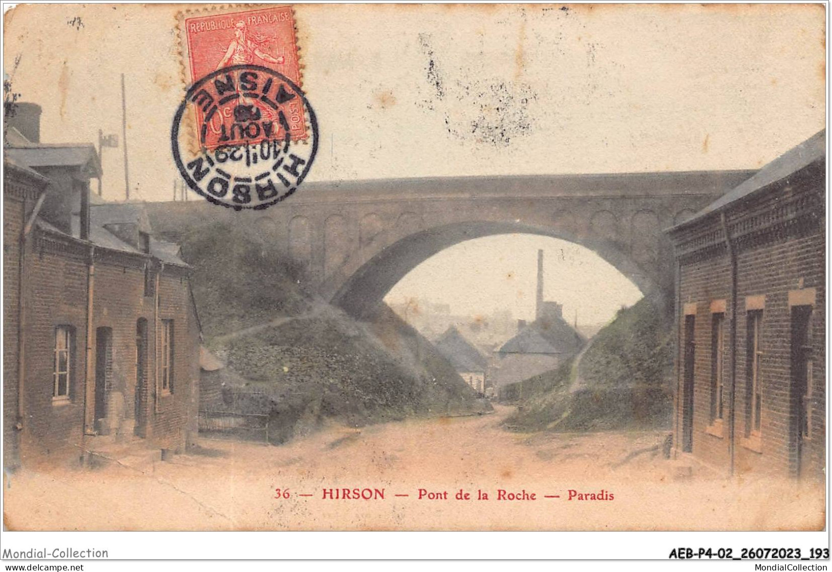 AEBP4-02-0384 - HIRSON - Pont De La Roche - Paradis - Hirson