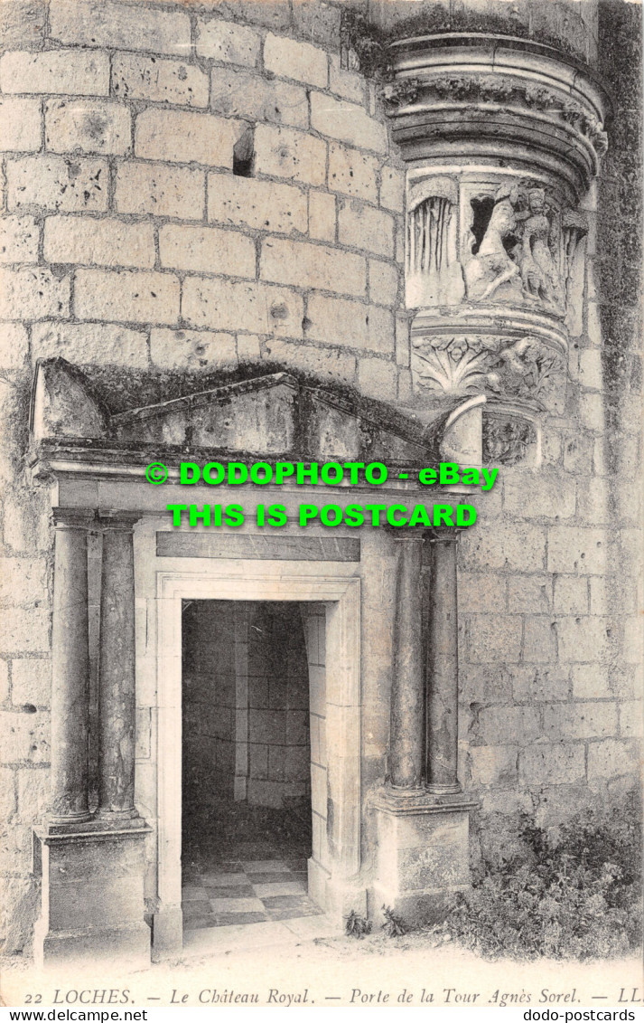 R515456 Loches. Le Chateau Royal. Porte De La Tour Agnes Sorel. LL. 22 - Monde