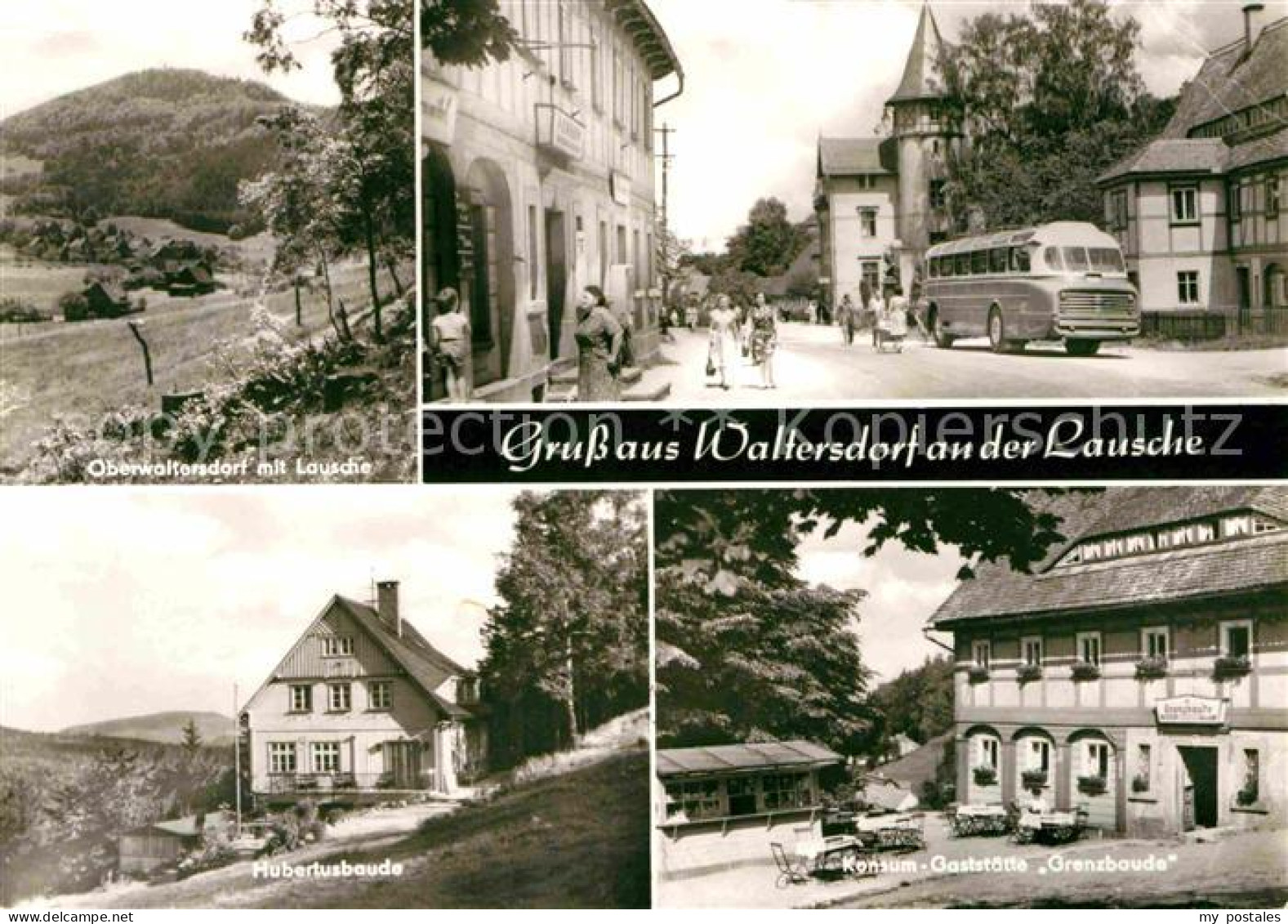 72634410 Waltersdorf Zittau Gaststaette Grenzbaude Hubertusbaude  Grossschoenau  - Grossschönau (Sachsen)