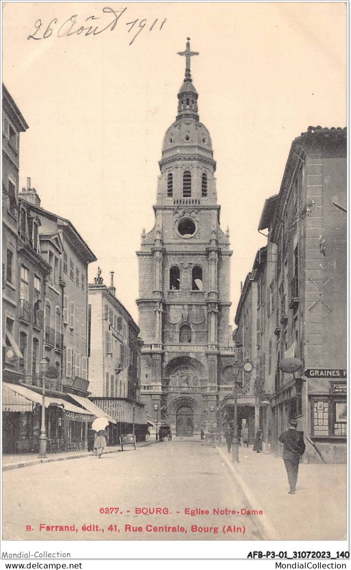 AFBP3-01-0292 - BOURG-EN-BRESSE - églisenotre-dame - Sonstige & Ohne Zuordnung