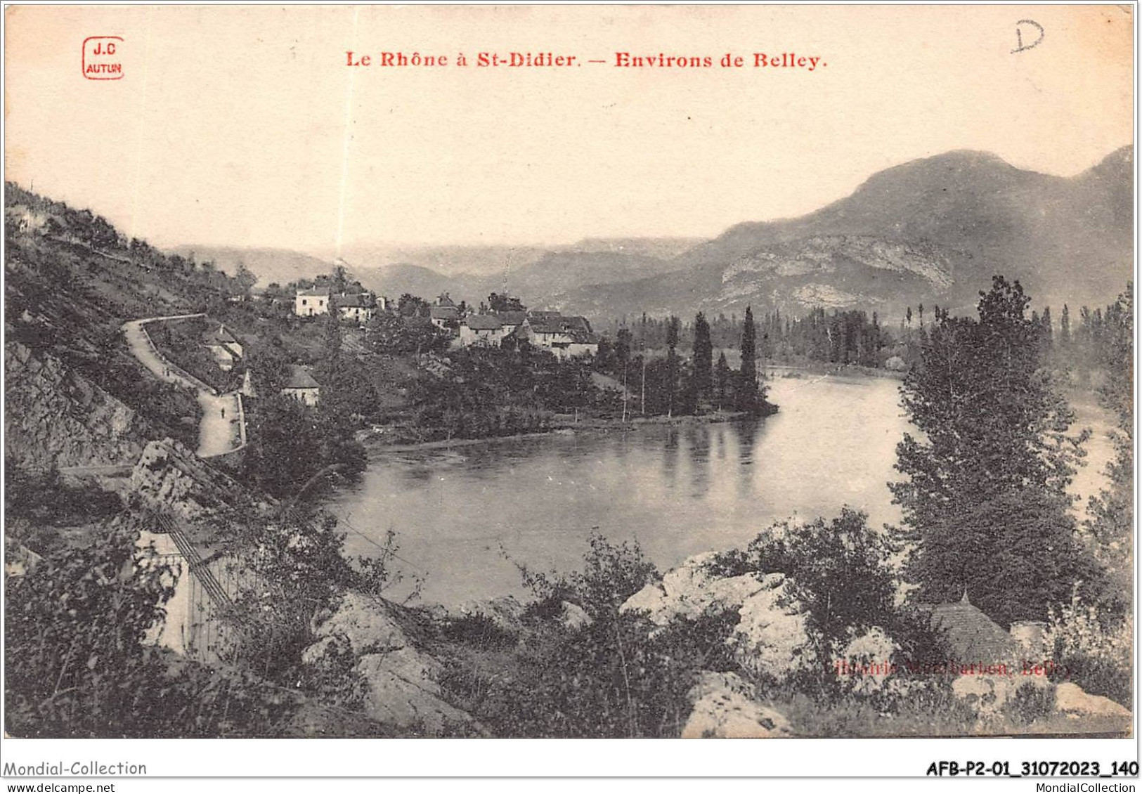 AFBP2-01-0178 - BELLEY - Le Rhone De St-didier - Belley