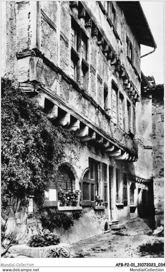 AFBP2-01-0125 - PEROUGES -  Cités Médiévale 49 - Hostellerie Mon Hist XIII - Pérouges