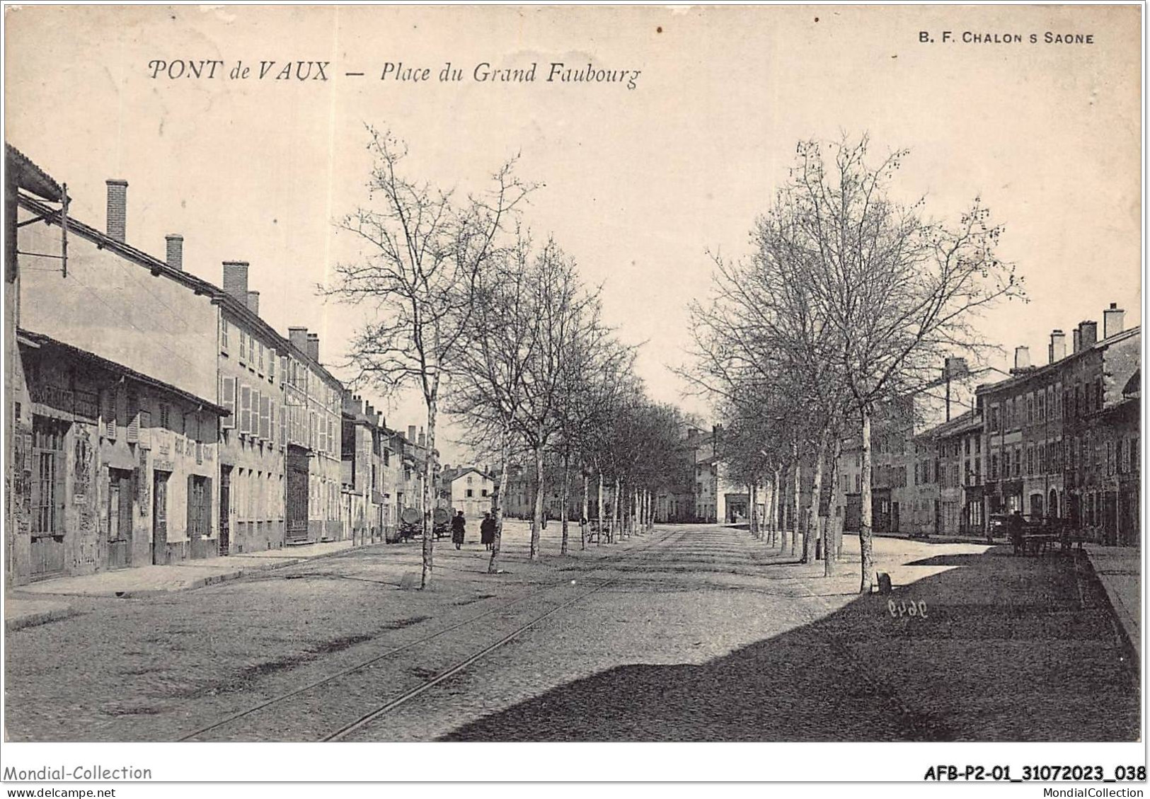 AFBP2-01-0127 - PONT-DE-VAUX - Place Du Grand Faubourg - Pont-de-Vaux