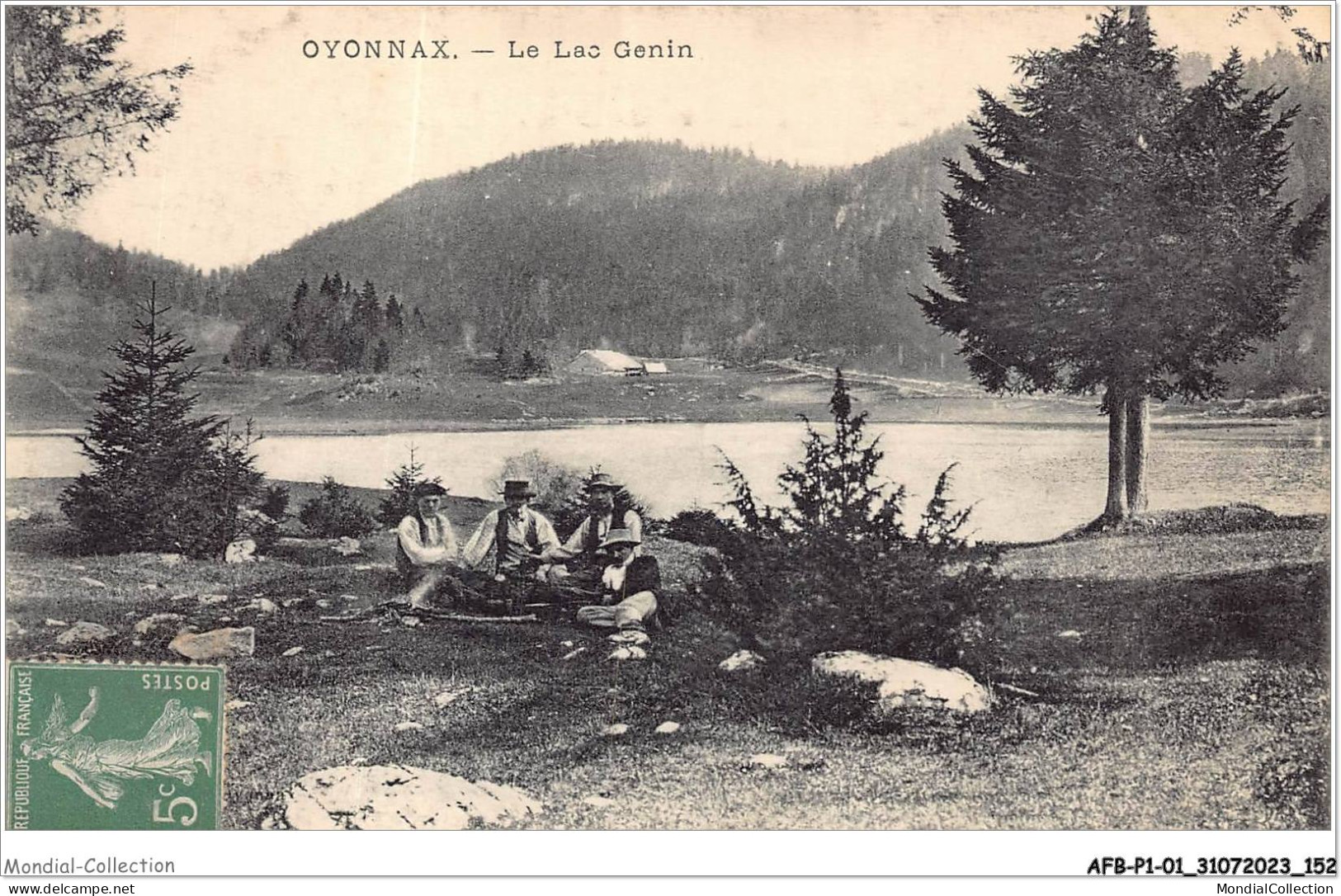 AFBP1-01-0077 - OYONNAX - Le Lac Genin - Oyonnax