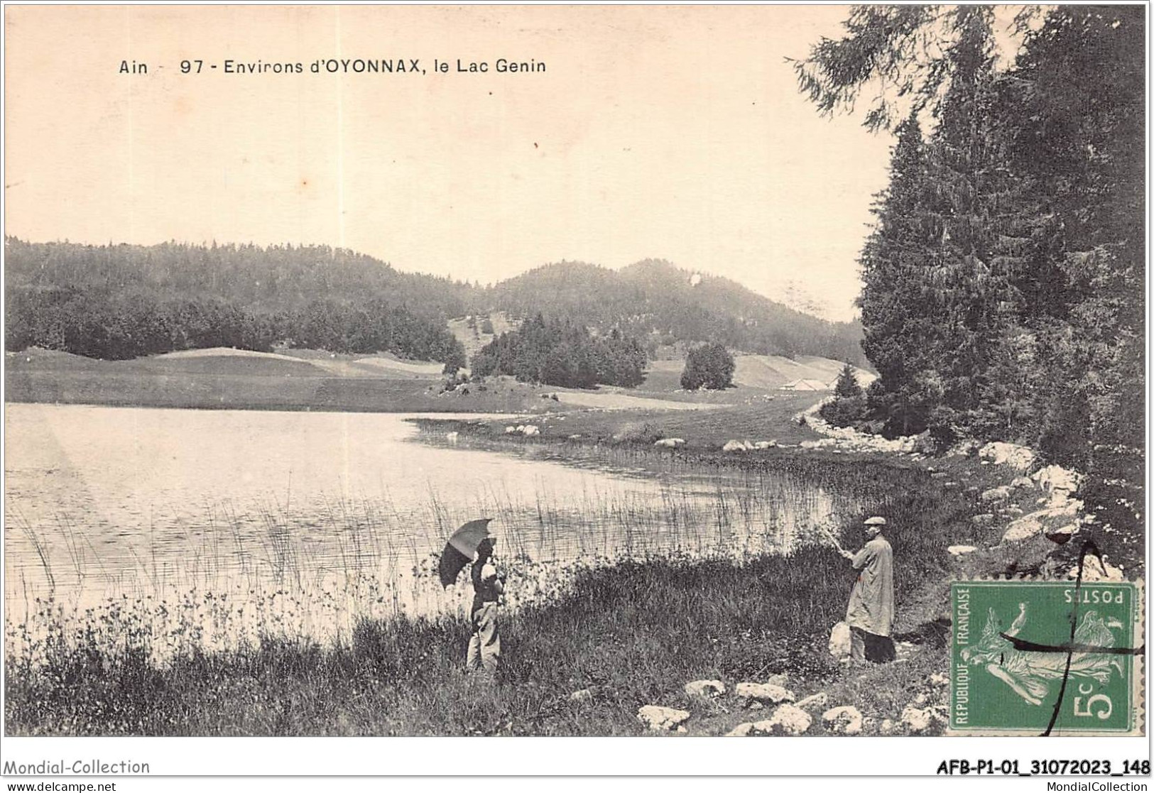 AFBP1-01-0075 - OYONNAX - Le Lac Genin - Oyonnax