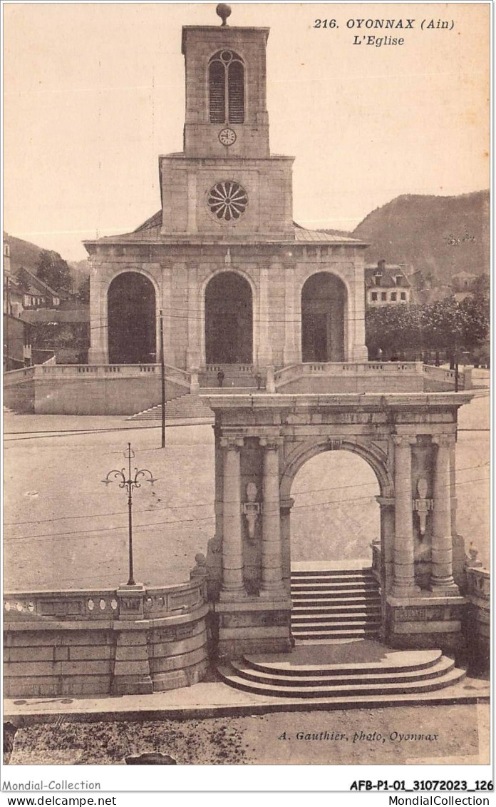 AFBP1-01-0064 - OYONNAX - L'église - Oyonnax