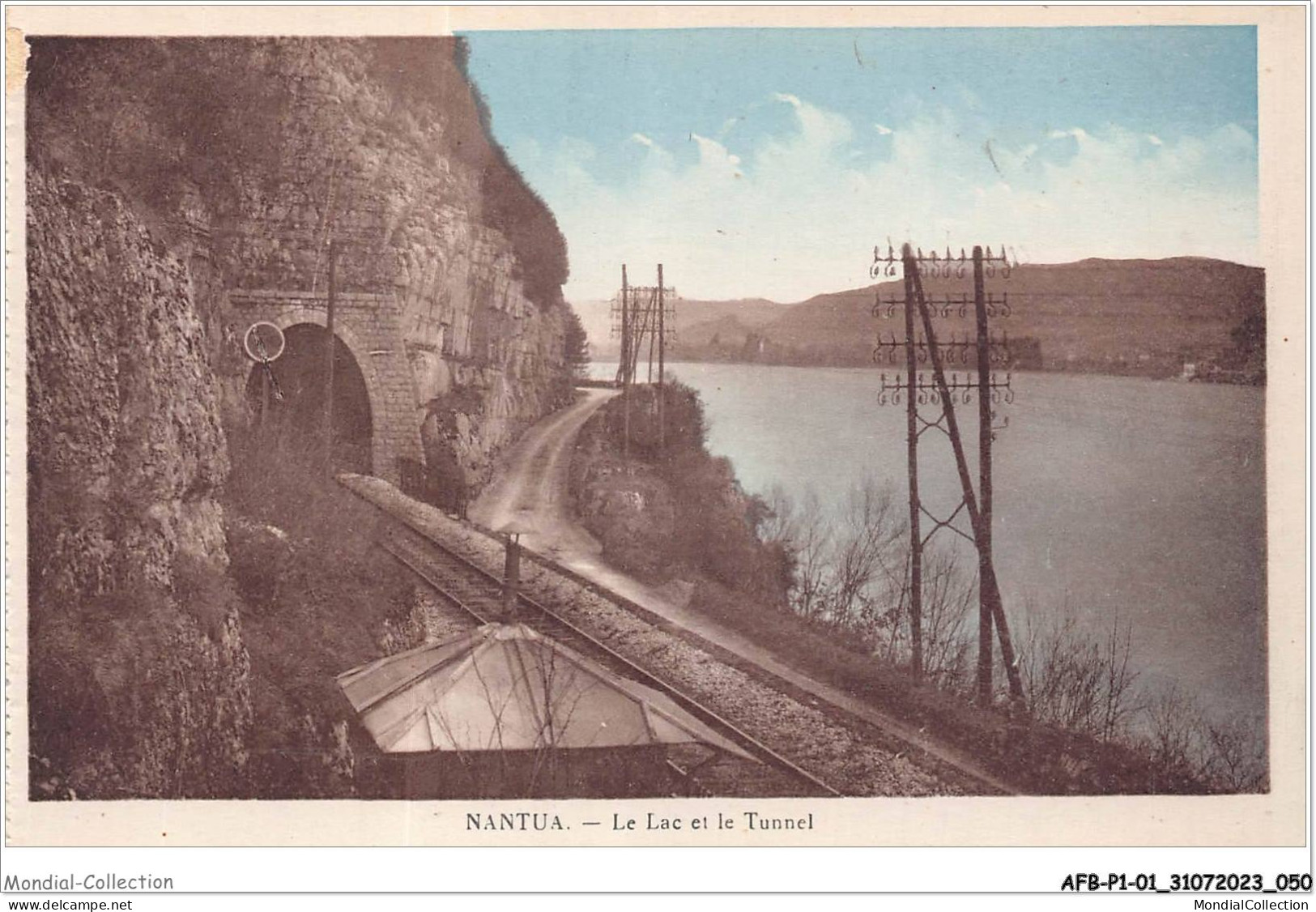 AFBP1-01-0026 - NANTUA - Le Lac Et Le Tunnel - Nantua